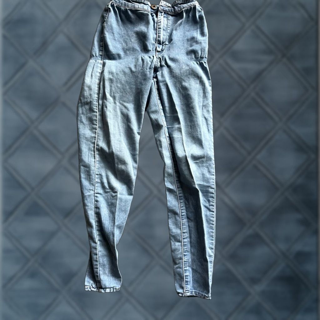 CO Bullhead Denim Co Jegging Jeans Women’s 0 Mid Rise Stretch Blue Cardinal Blue 27.5" Inseam 9.75" Rise Vintage? No (Regular) Size 25" / US 0 / IT 36 - 1 Thumbnail