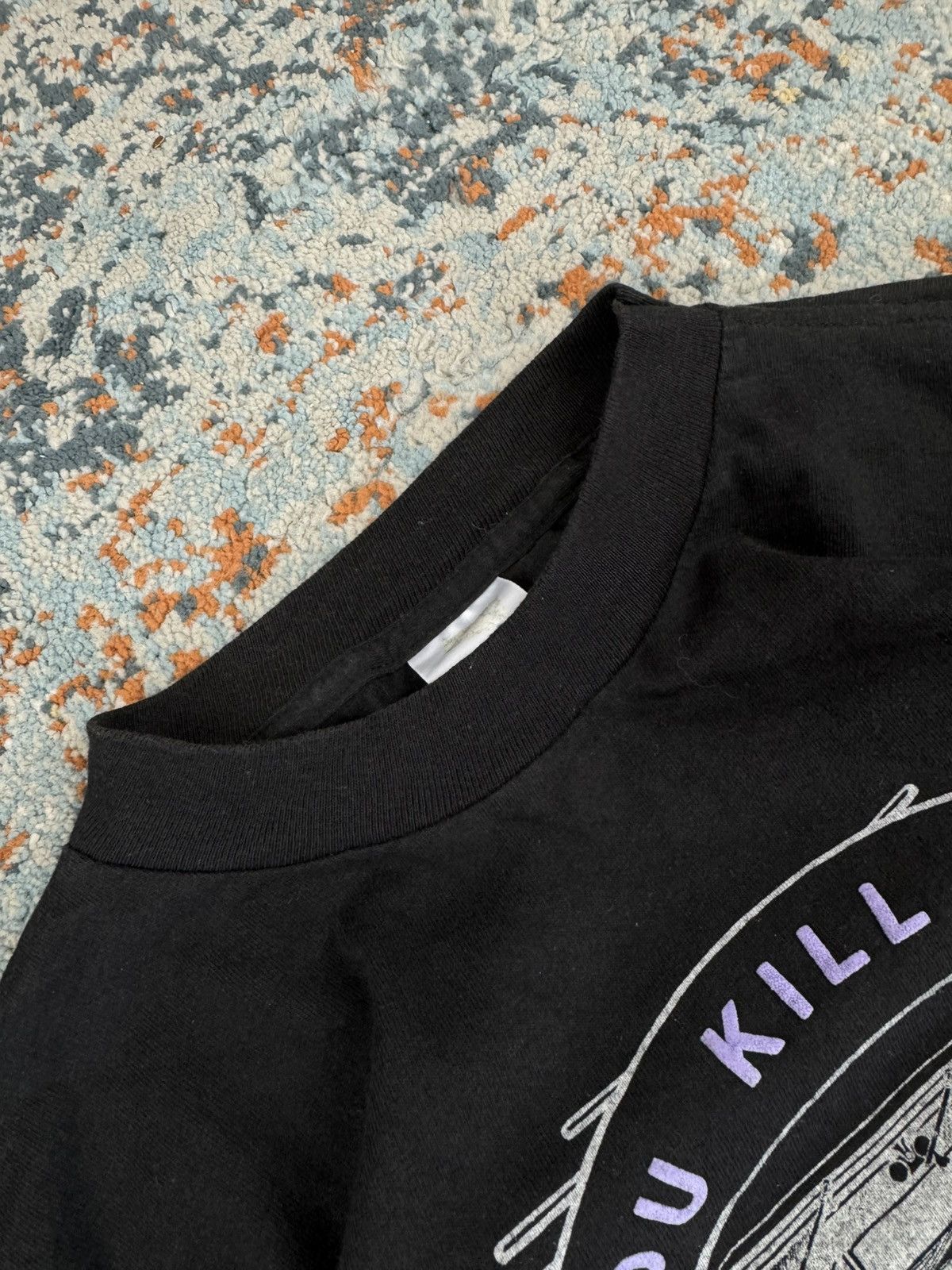 Vintage Vintage 90s Roadkill Cafe tee made in usa single stitch Size US M / EU 48-50 / 2 - 7 Thumbnail