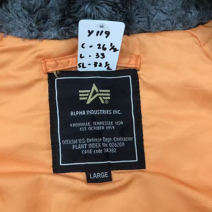 Alpha Industries × Vintage Y119. VTG ALPHA INDUSTRIES EXTREME COLD WEATHER PARKA JACKET Size US L / EU 52-54 / 3 - 17 Thumbnail