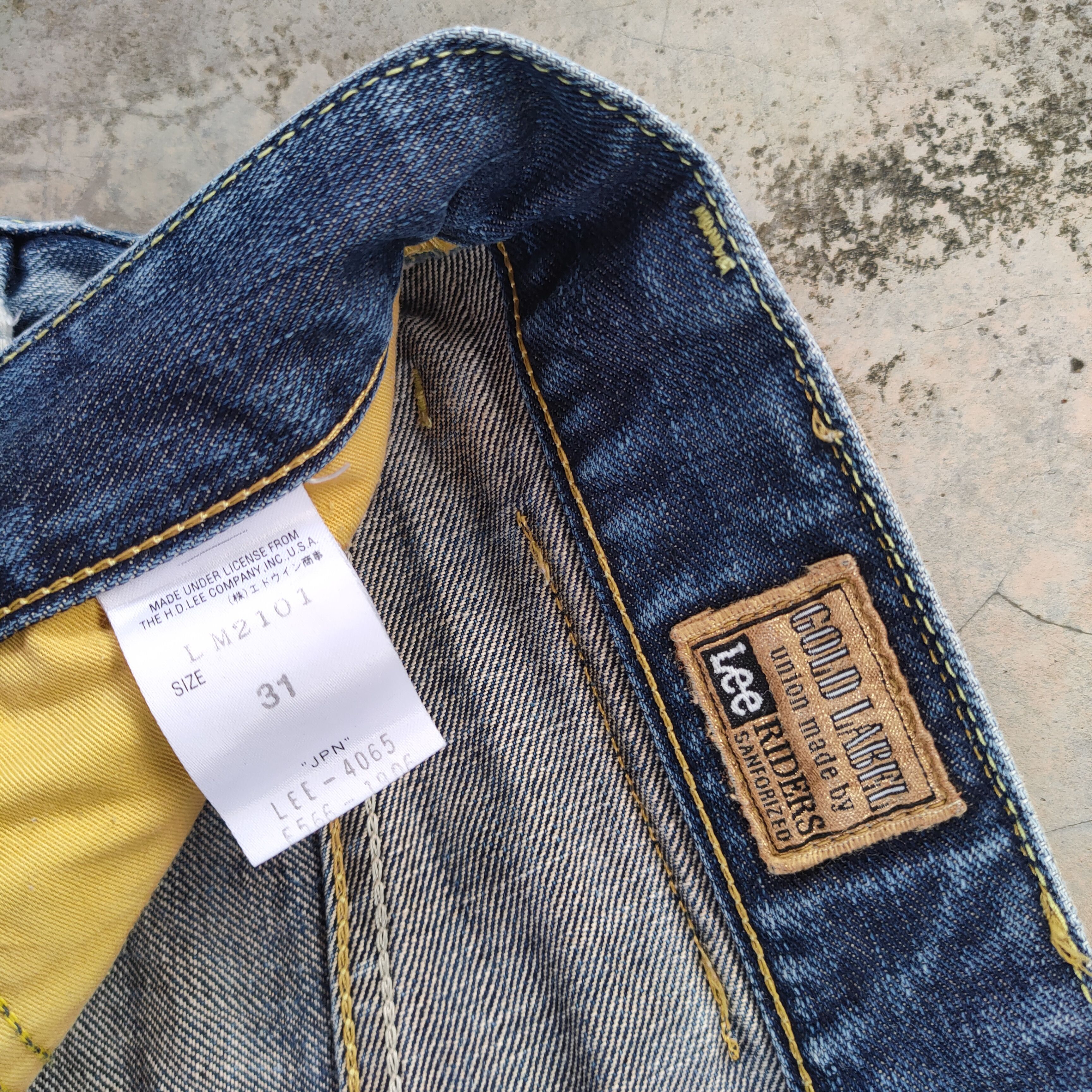 Lee × Vintage W31 VINTAGE LEE RAIDER FADED DISTRESSED DENIM JEAN PANTS Size US 31 - 11 Thumbnail