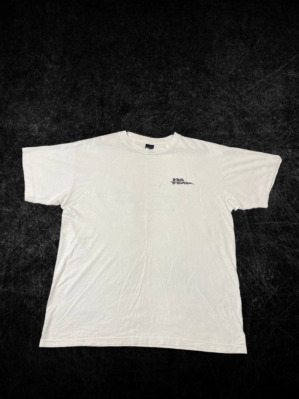 No Fear White T-Shirt Big Print Dog No Fear Crazy Y2K Streetwear Size US XL / EU 56 / 4 - 1 Thumbnail