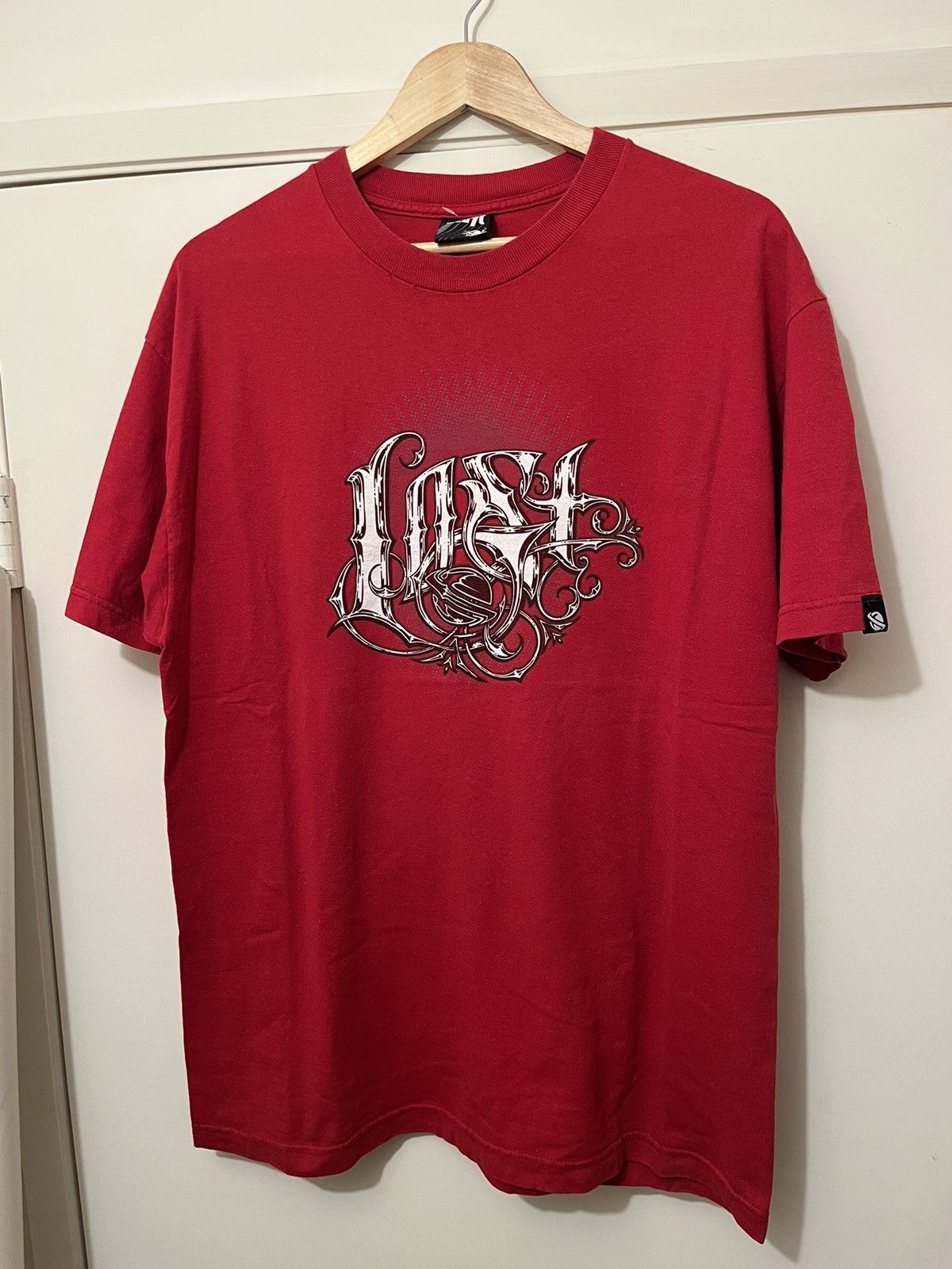 Lost Enterprises × Vintage Vintage 00’s Lost Enterprises Skate Logo T-Shirt Size US L / EU 52-54 / 3 - 1 Thumbnail