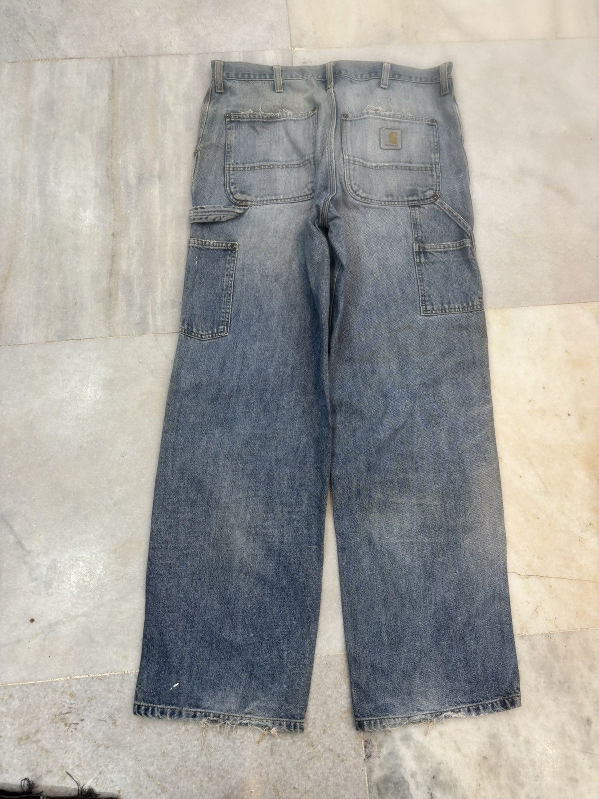 Carhartt Vintage carhartt painted double knee denim Size US 36 / EU 52 - 7 Thumbnail