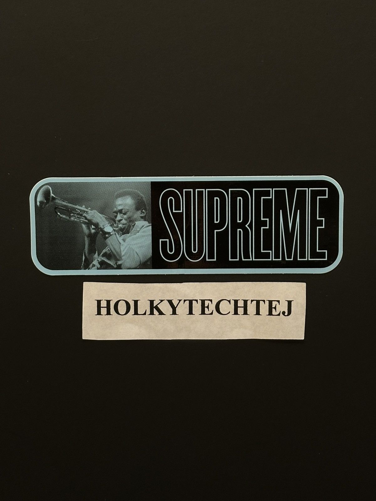 Supreme Supreme Miles Davis Sticker Size ONE SIZE - 1 Thumbnail