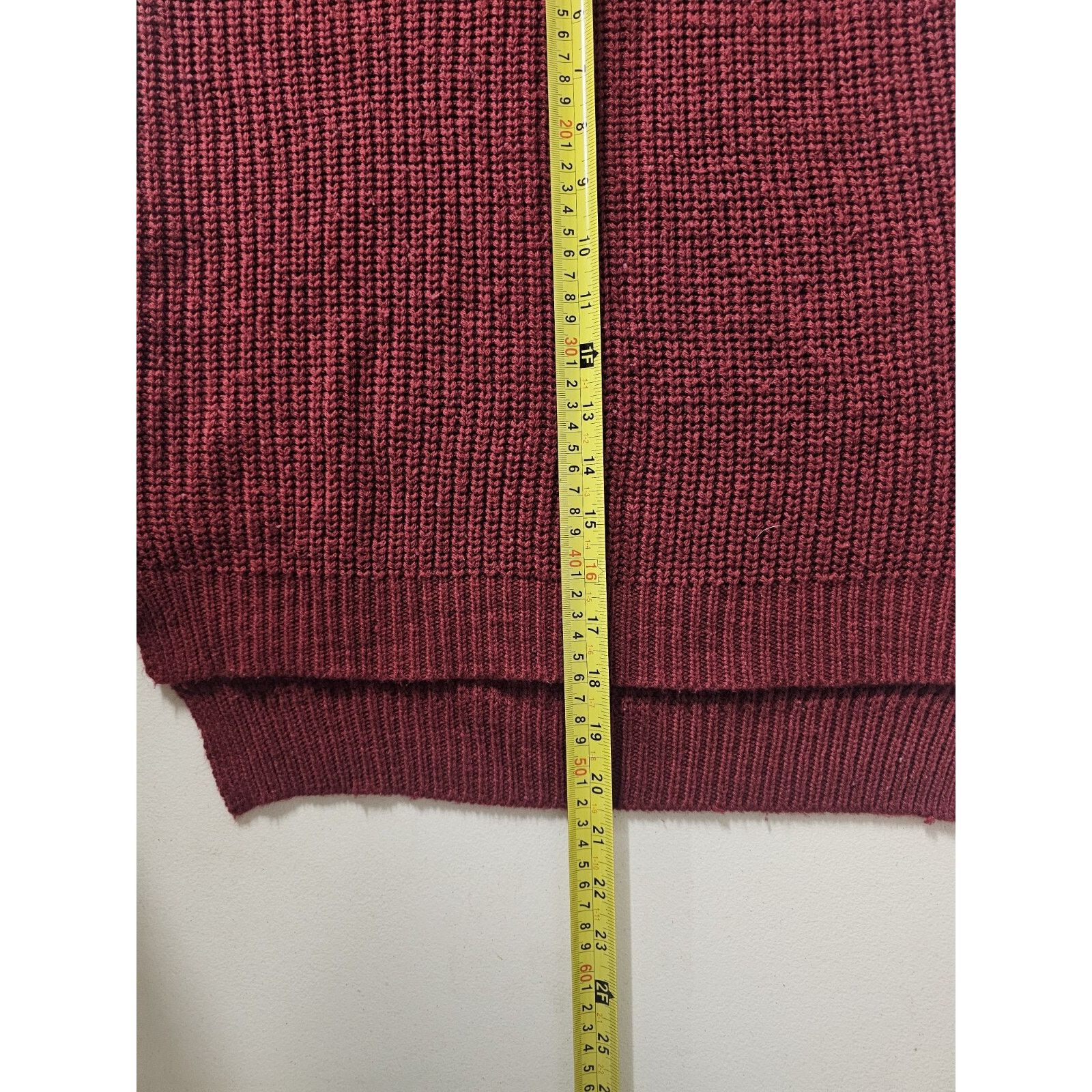 Other Charlotte Russe (Small) Women's Maroon V-Neck Sweatshirt Size S / US 4 / IT 40 - 6 Thumbnail