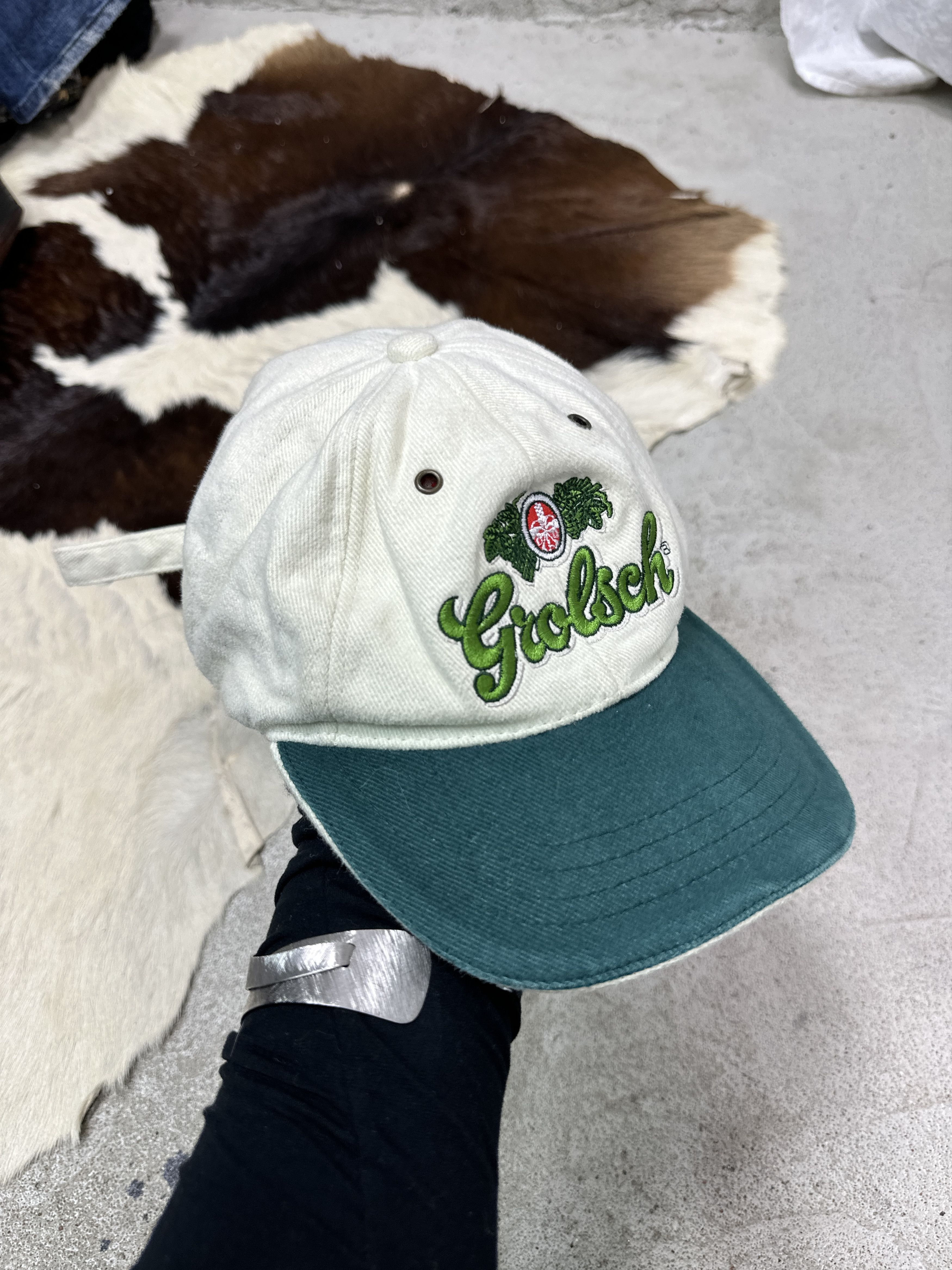 Vintage Vintage Sporty Streetwear Beer Grolsch Hat Y2K Size ONE SIZE - 1 Thumbnail