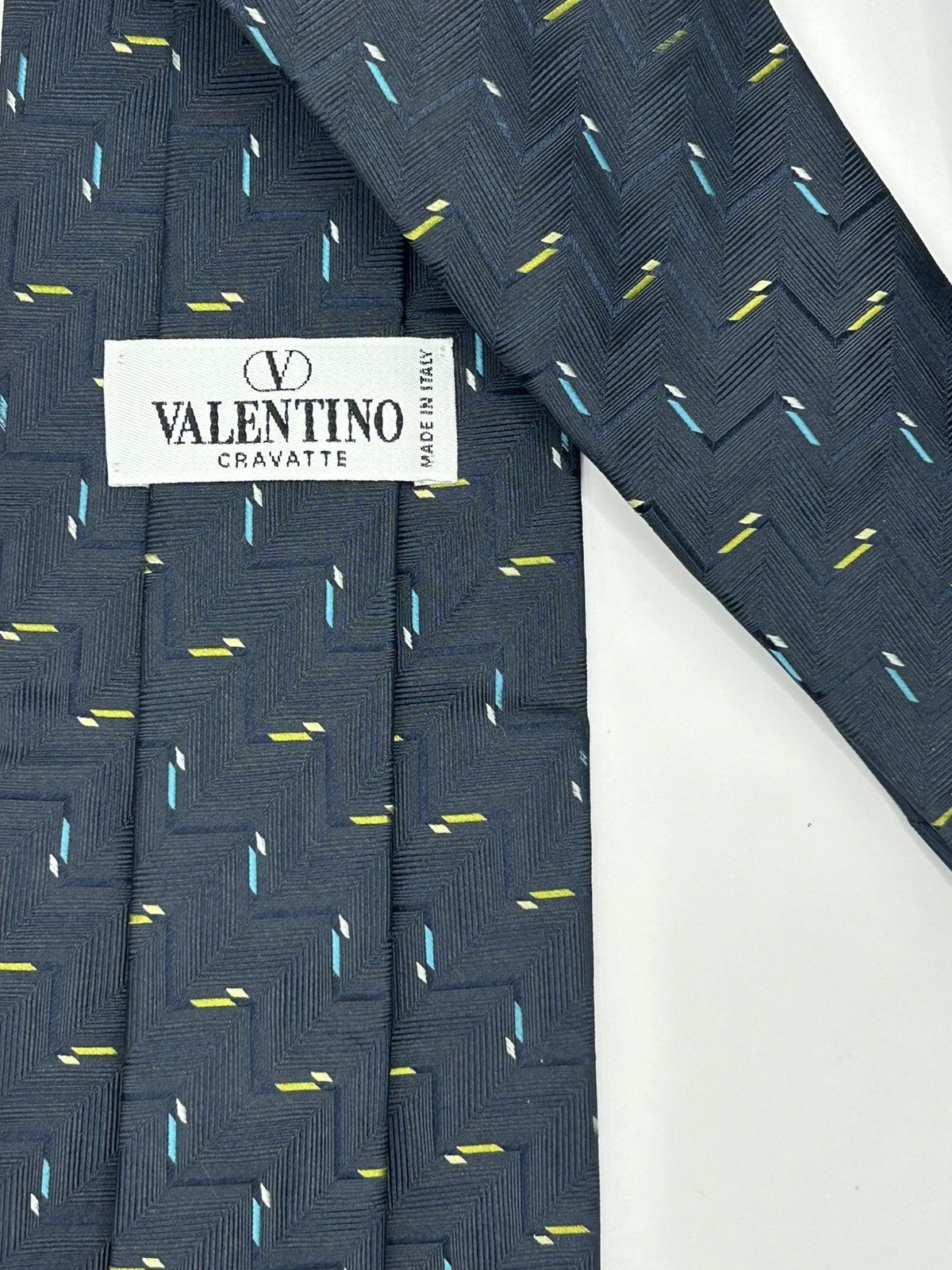 Valentino Valentino Geometric Pattern Tie Size ONE SIZE - 4 Thumbnail
