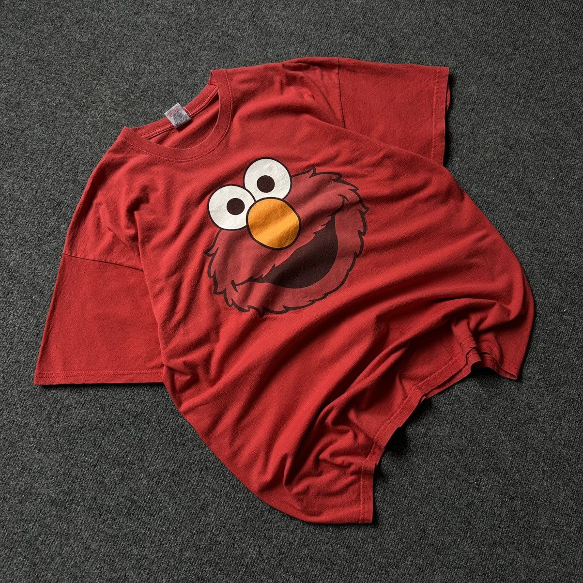 S/STERE VTG Japanese Style Elmo Man T-shirts Big Logo Sesame Street Size US XL / EU 56 / 4 - 1 Thumbnail