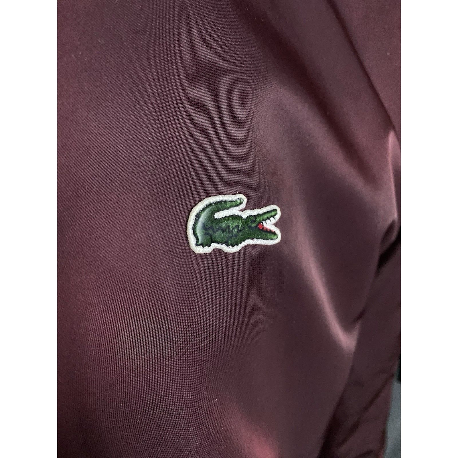 Lacoste Lacoste LIVE! Dark Red Burgundy Insulated Padded Winter Bomb Size US XXL / EU 58 / 5 - 10 Thumbnail