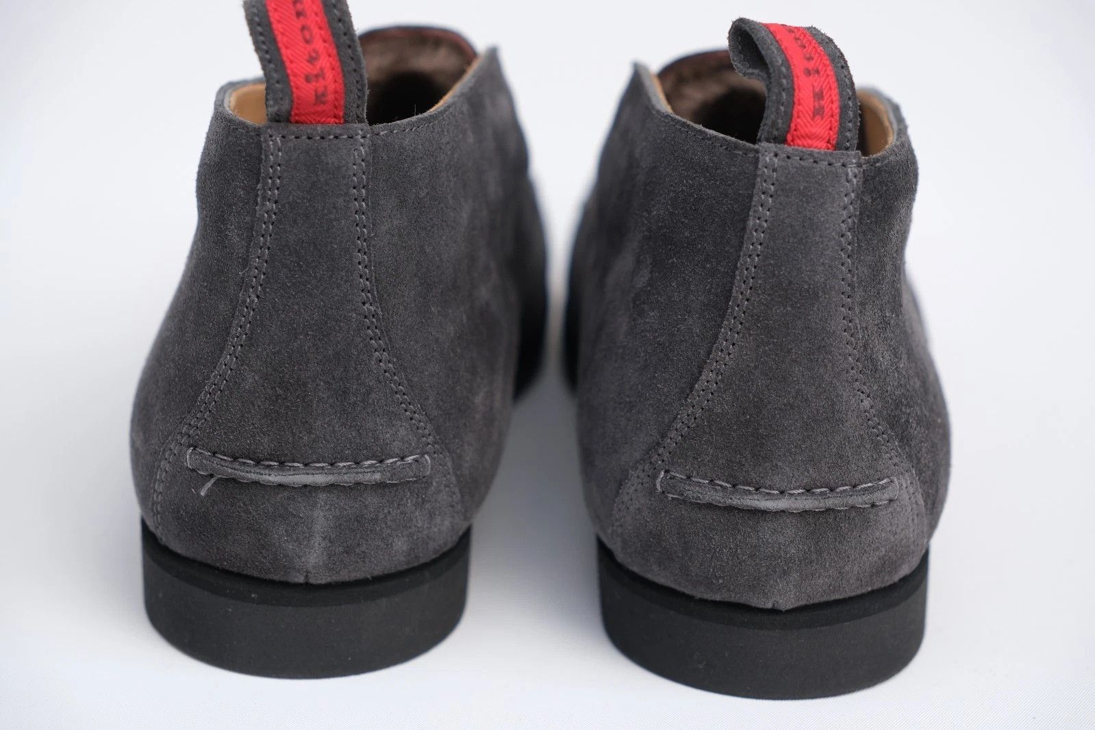 Kiton NEW Kiton Fly Loafers in Anthracite Suede UK 8 / US 9 /EU 42 Size US 9 / EU 42 - 4 Thumbnail