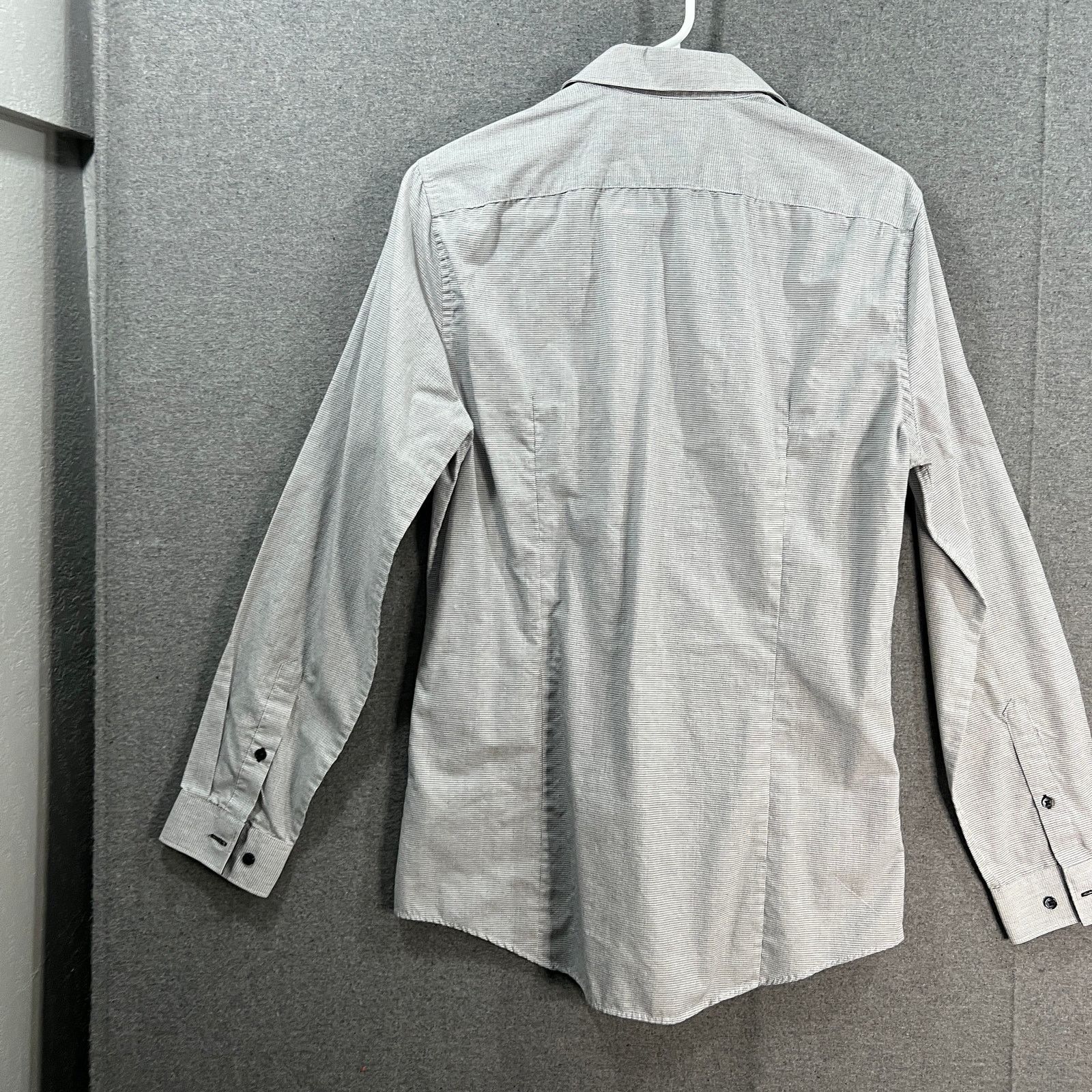 H&M H&M Men's Long-sleeve Button-up Shirt Black Size Small Size US S / EU 44-46 / 1 - 2 Thumbnail