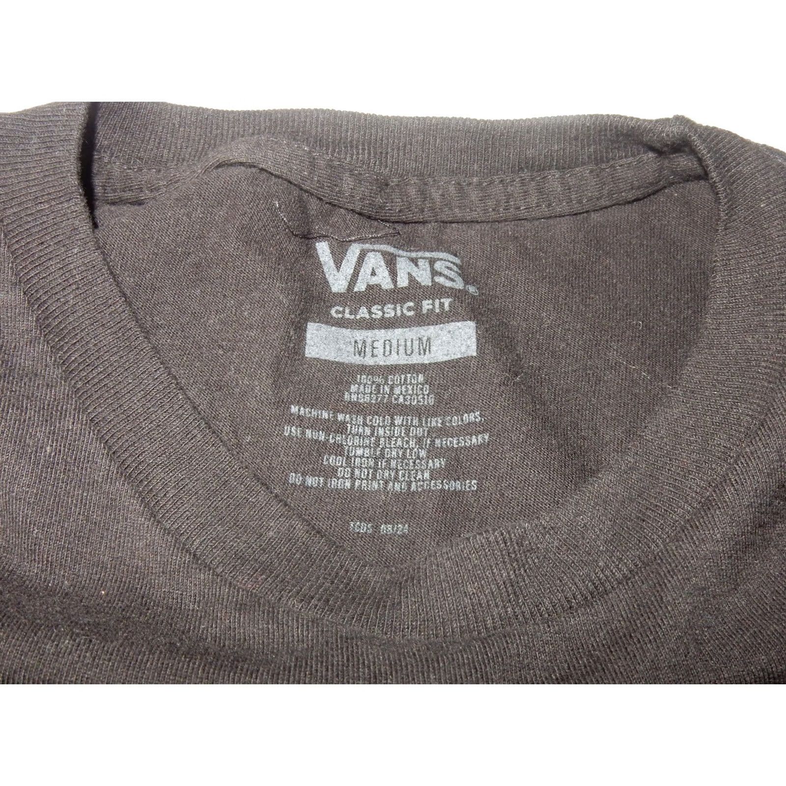 Vans VANS T Shirt Mens M Beer Skeleton Black Cotton Short Sleeve Graphic Print Shirt Mens M Black VANS Size US M / EU 48-50 / 2 - 4 Thumbnail