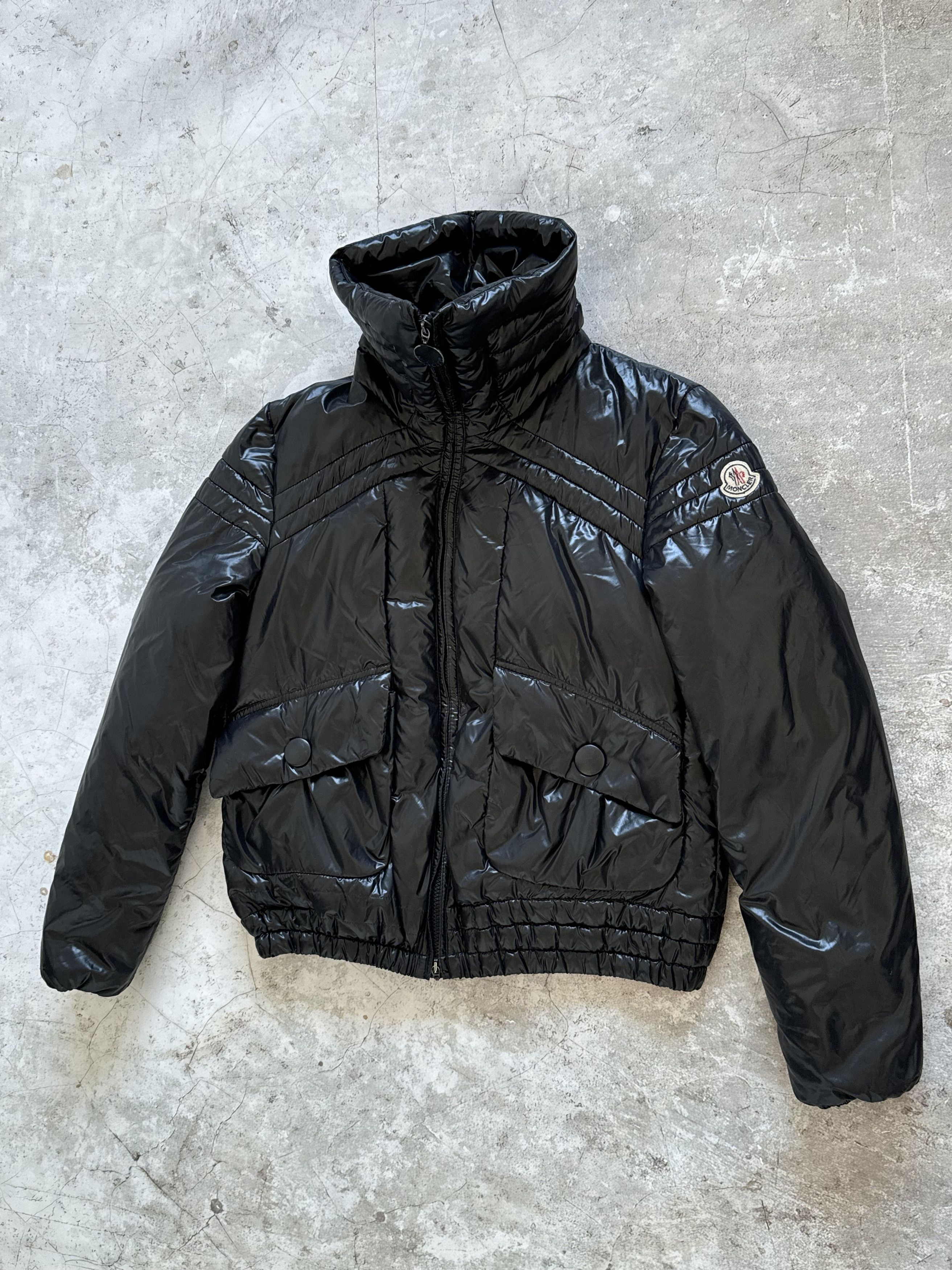 Moncler Moncler Tesia black puffer jacket Size L / US 10 / IT 46 - 7 Thumbnail