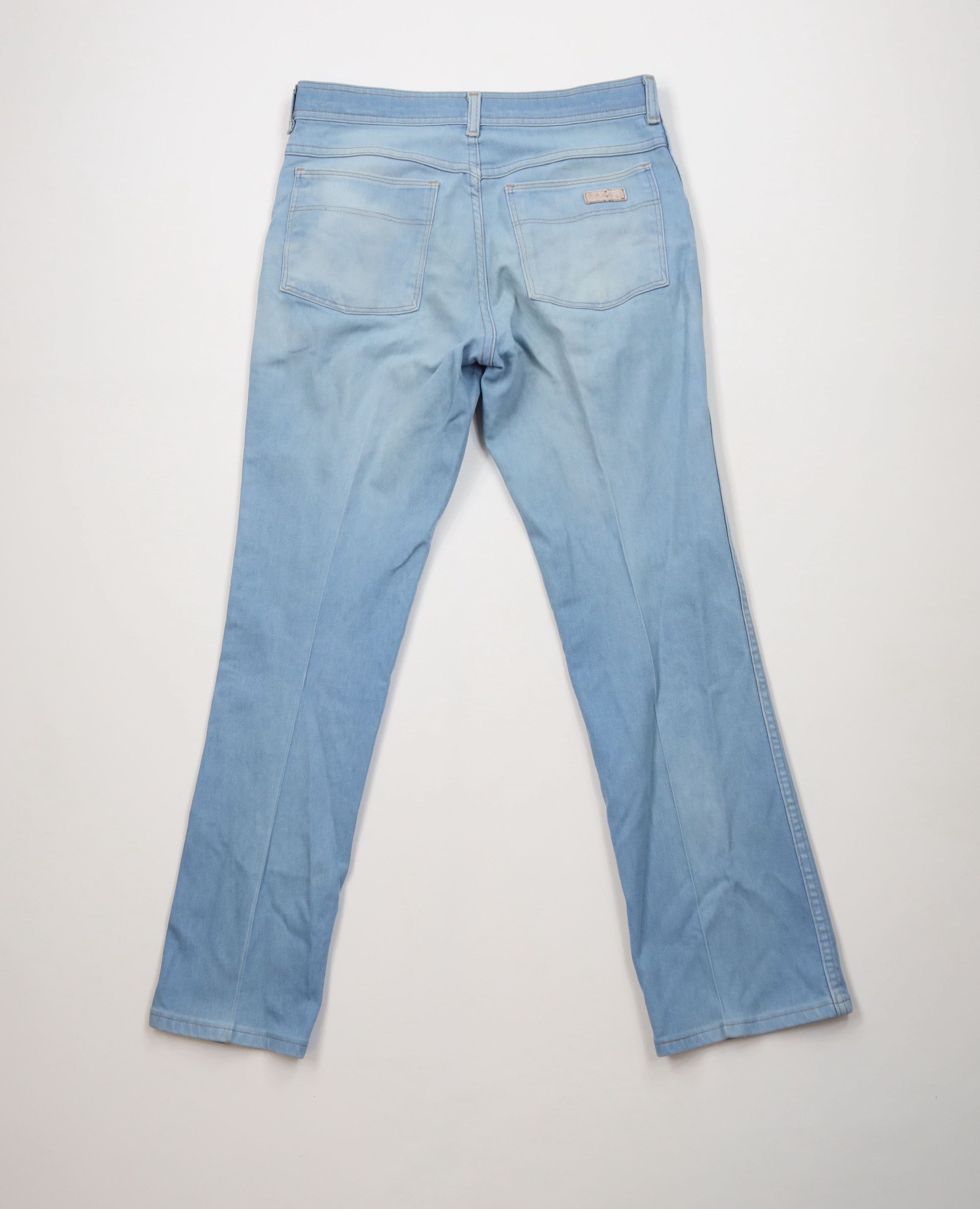 Vintage Vintage 70s Streetwear Flared Bootcut Denim Jeans Blue USA Size US 30 / EU 46 - 12 Thumbnail