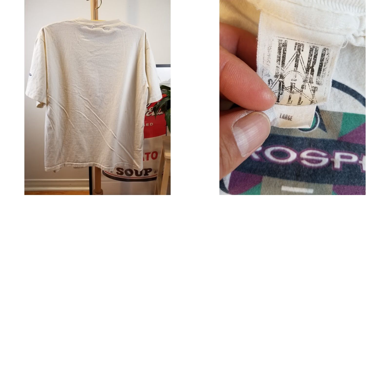 Vintage VINTAGE 1991 INTROSPECT HEAVY COTTON SINGLE STITCH T-SHIRT SZ LARGE Size US L / EU 52-54 / 3 - 8 Thumbnail