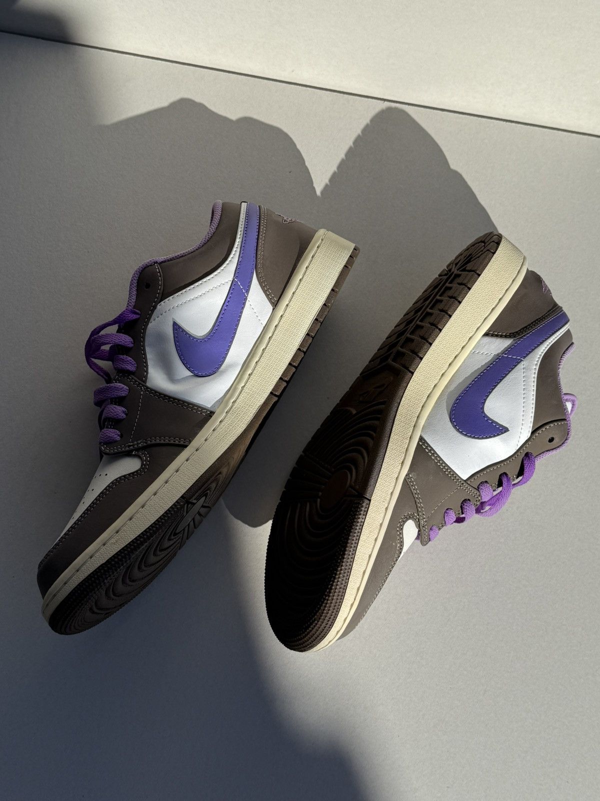 Jordan Brand (new+box) Custom Air Jordan 1 Low Men Sz 12 US (sun-dried) Size US 12 / EU 45 - 21 Thumbnail