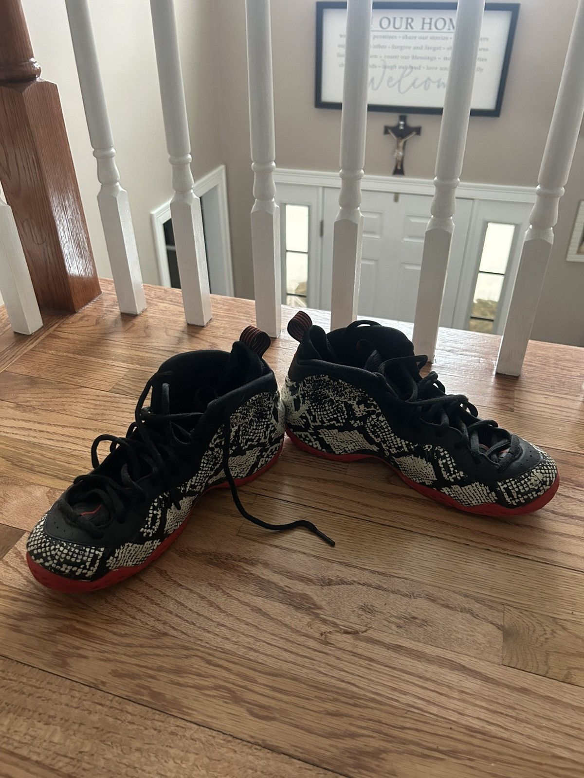 Nike Nike Air Foamposite One Albino Snakeskin Size US 10 / EU 43 - 4 Thumbnail