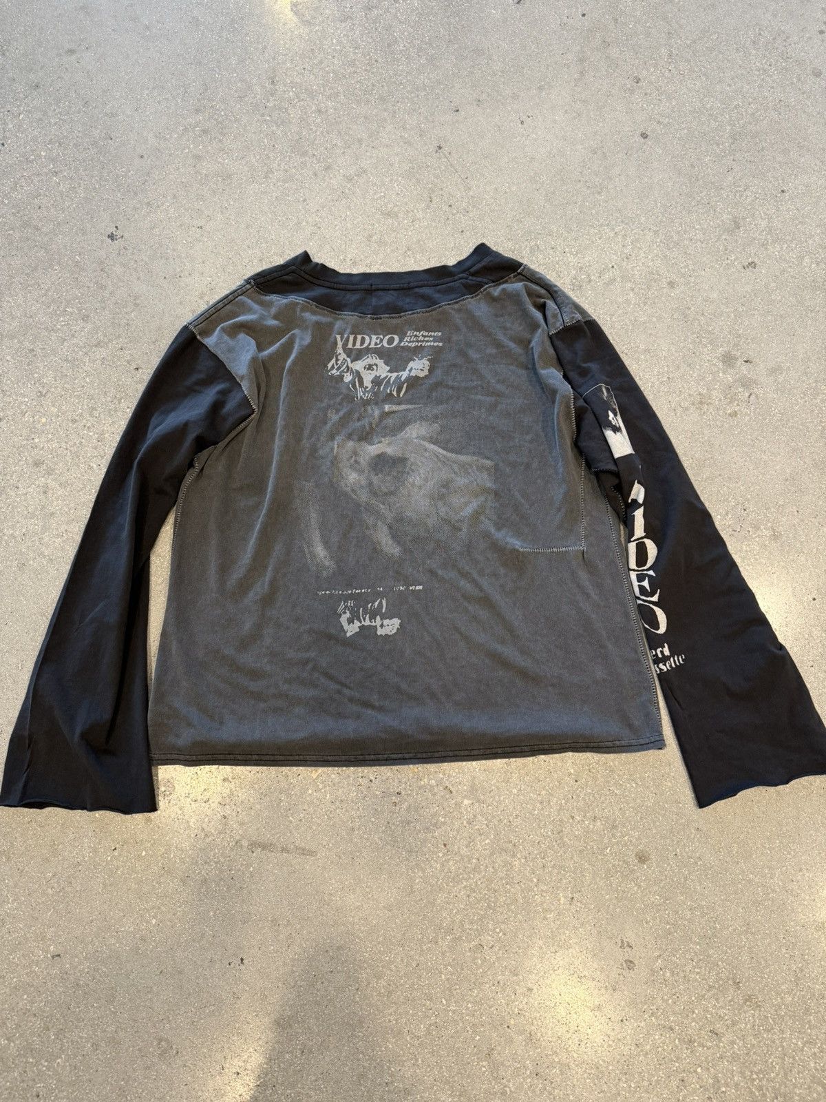 Enfants Riches Deprimes ERD BENNYS VIDEO ASSEMBLAGE SHIRT Size US XXL / EU 58 / 5 - 2 Thumbnail