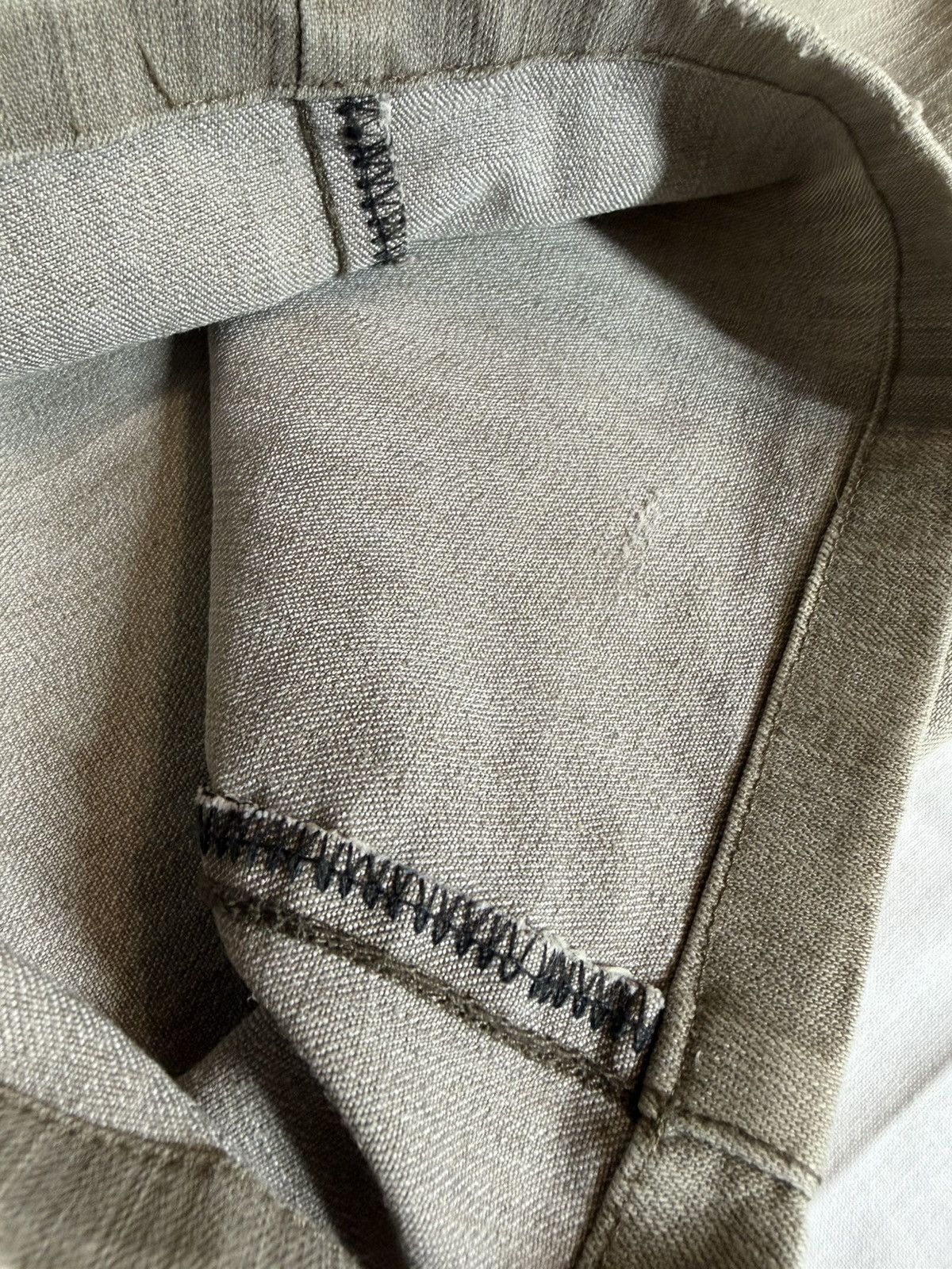 Armani Armani Jeans Sand Beige Wide Flat Jeans Size 38 Size US 38 / EU 54 - 11 Thumbnail