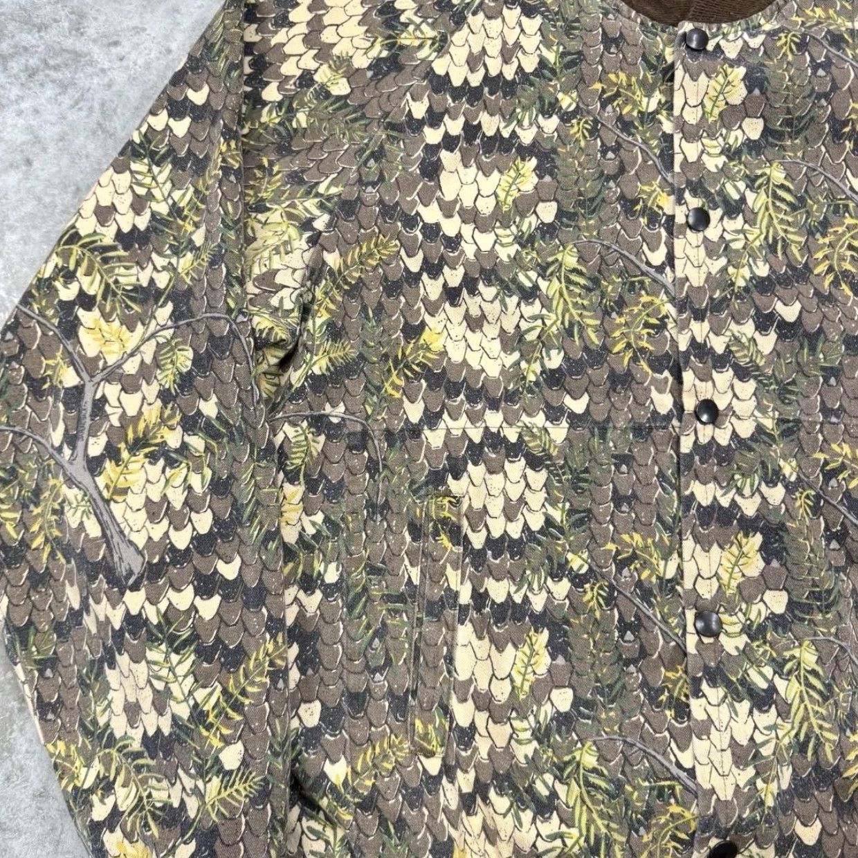 Vintage VINTAGE Camouflage Jacket Mens Large Diamond back Brown Camo Hunting Bomber 90s Size US XL / EU 56 / 4 - 2 Thumbnail