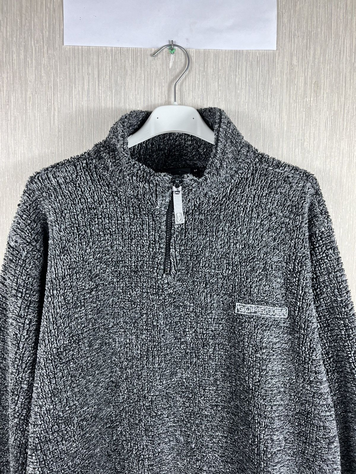 Quiksilver × Vintage Vintage Quiksilver y2k fleece sherpa sweatshirt half zip Size US M / EU 48-50 / 2 - 6 Thumbnail