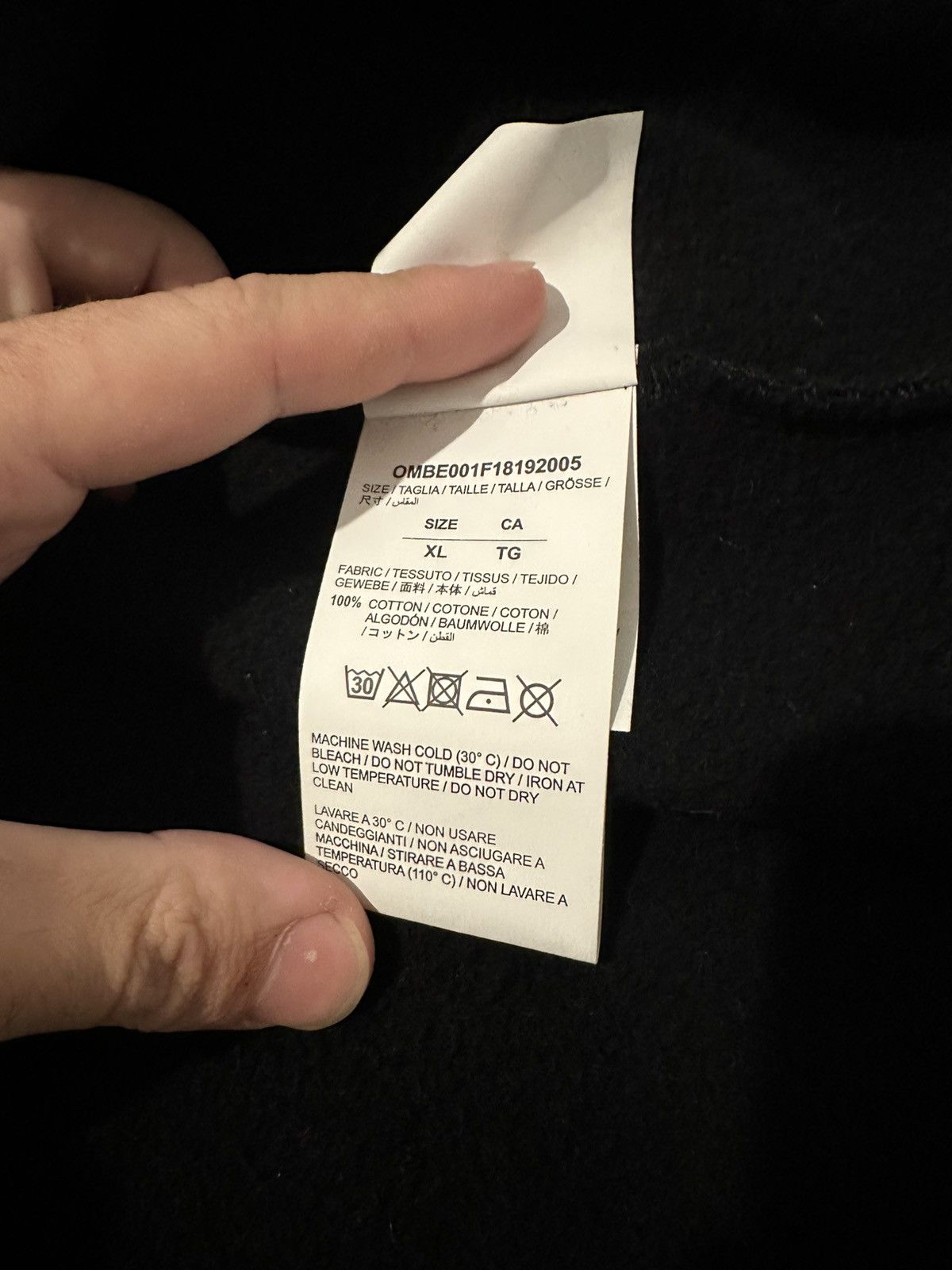 Off-White Off-White Gradient Zip Up Size US XL / EU 56 / 4 - 4 Thumbnail