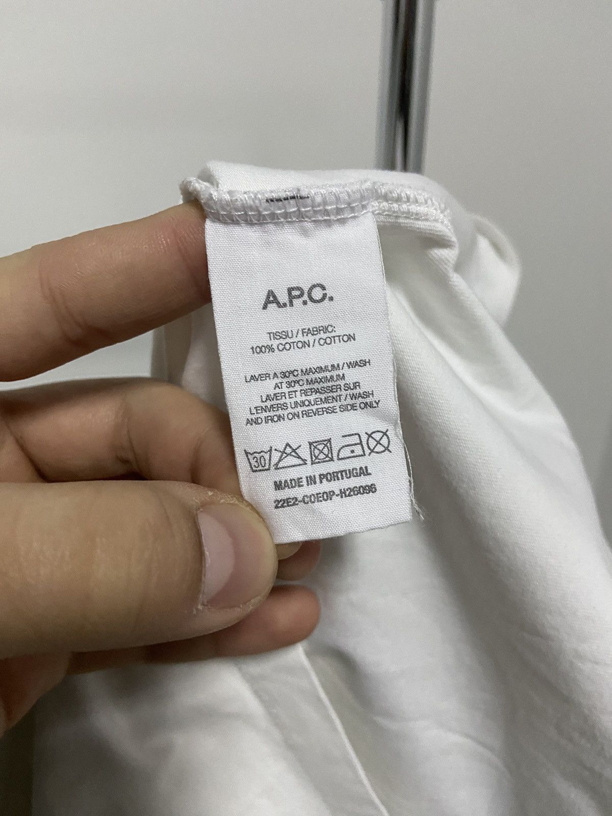 A.P.C. × Vintage A.P.C. Longsleeve big logo skateboarding vintage Size US XXL / EU 58 / 5 - 5 Thumbnail
