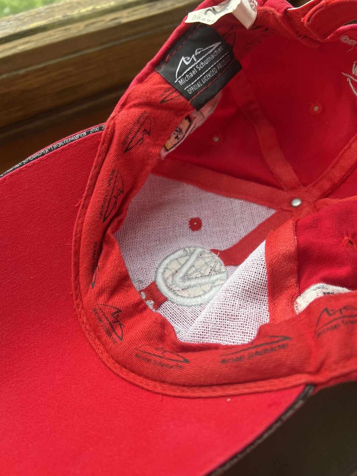 Vintage Vintage F-1 Ferrari Schumacher Racing Trapper Hat Y2K Size ONE SIZE - 17 Thumbnail