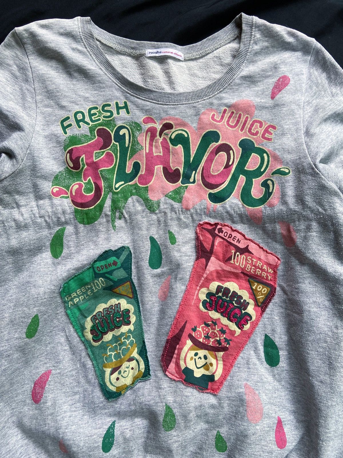 Beauty Beast × Hysteric Glamour × Japanese Brand FRESH JUICE FLAVOR SWEATSHIRT Size US M / EU 48-50 / 2 - 2 Thumbnail