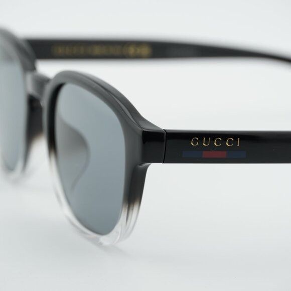 Gucci Gucci GG2109SK 003 Sunglasses Black Gradient Square Frame Size ONE SIZE - 8 Thumbnail