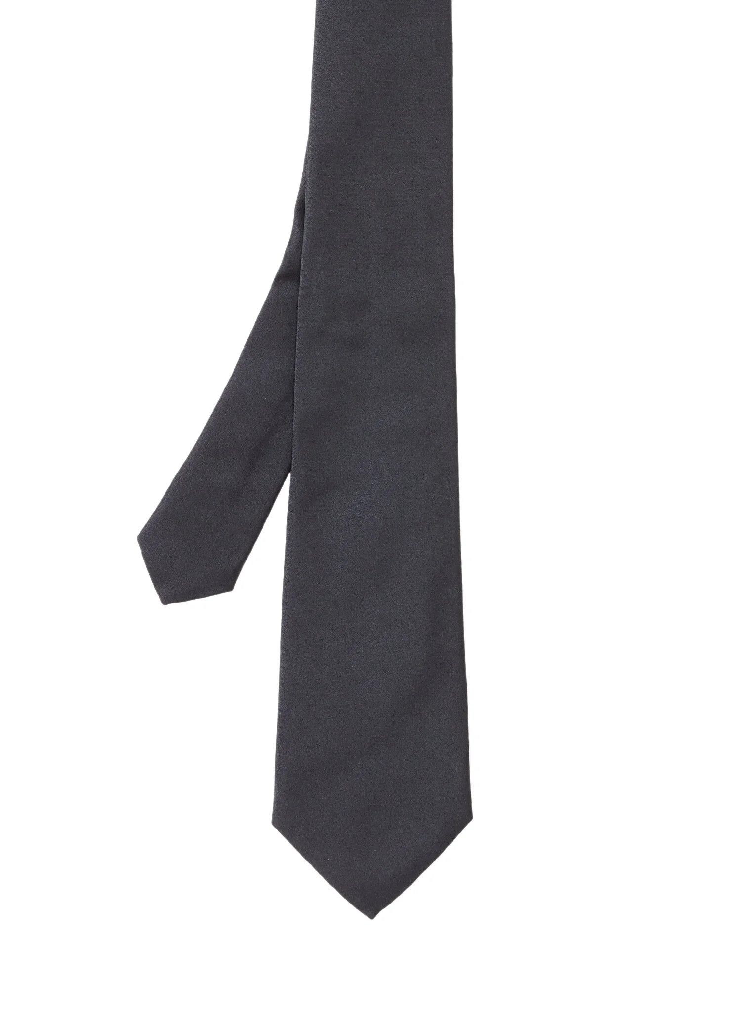 Canali CANALI solid navy blue woven silk tie authentic NWT Italy Size ONE SIZE - 1 Thumbnail