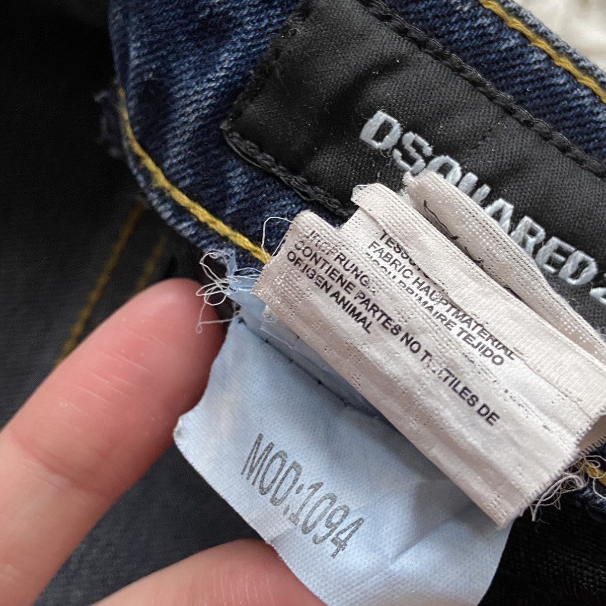 Dsquared2 × Japanese Brand 📌 Crazy Dsquared2 Y2k Distressed Skinny Jeans Size US 30 / EU 46 - 19 Thumbnail