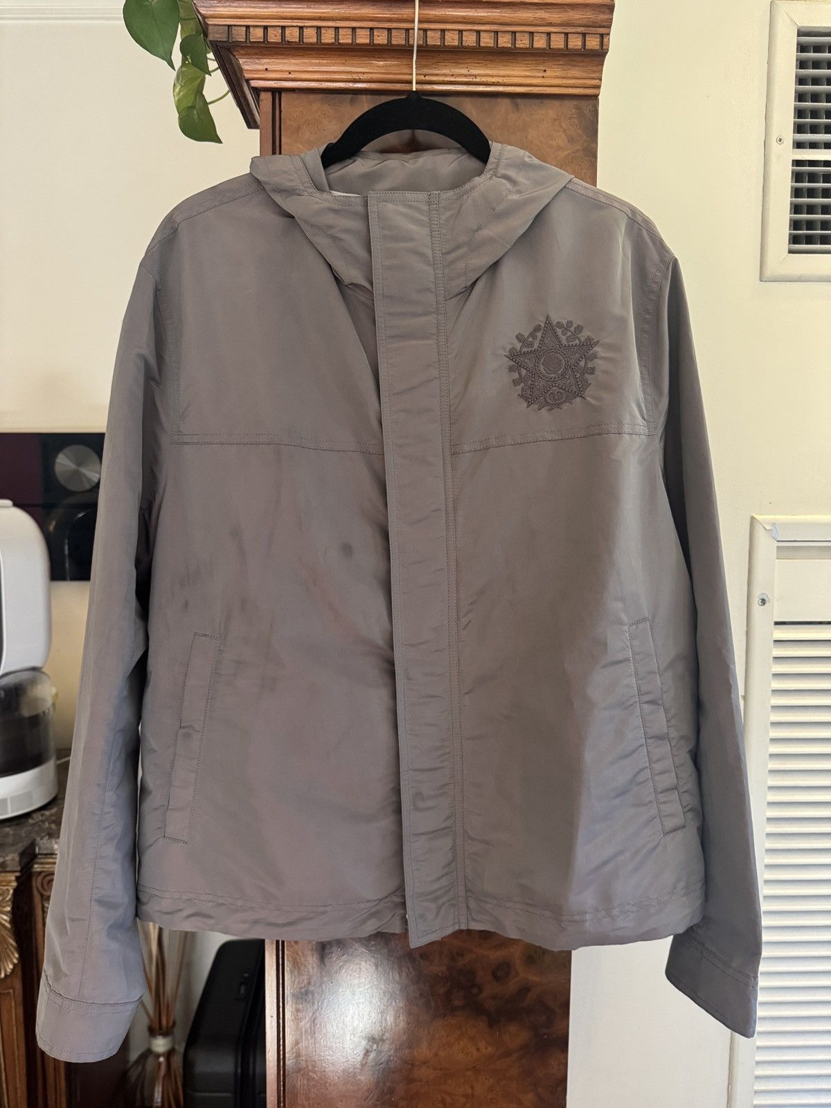 Dior Dior Lilac/Purple Windbreaker Rain Jacket with Embroidery Size US M / EU 48-50 / 2 - 1 Thumbnail