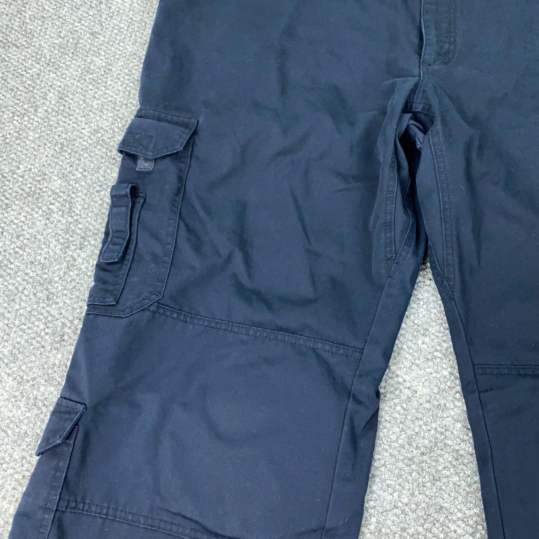 Vintage VINTAGE 5.11 Tactical Pants Mens Hemmed 52x28 Blue Canvas Uniform Workwear Utility 74310 Size US 32 / EU 48 - 3 Thumbnail