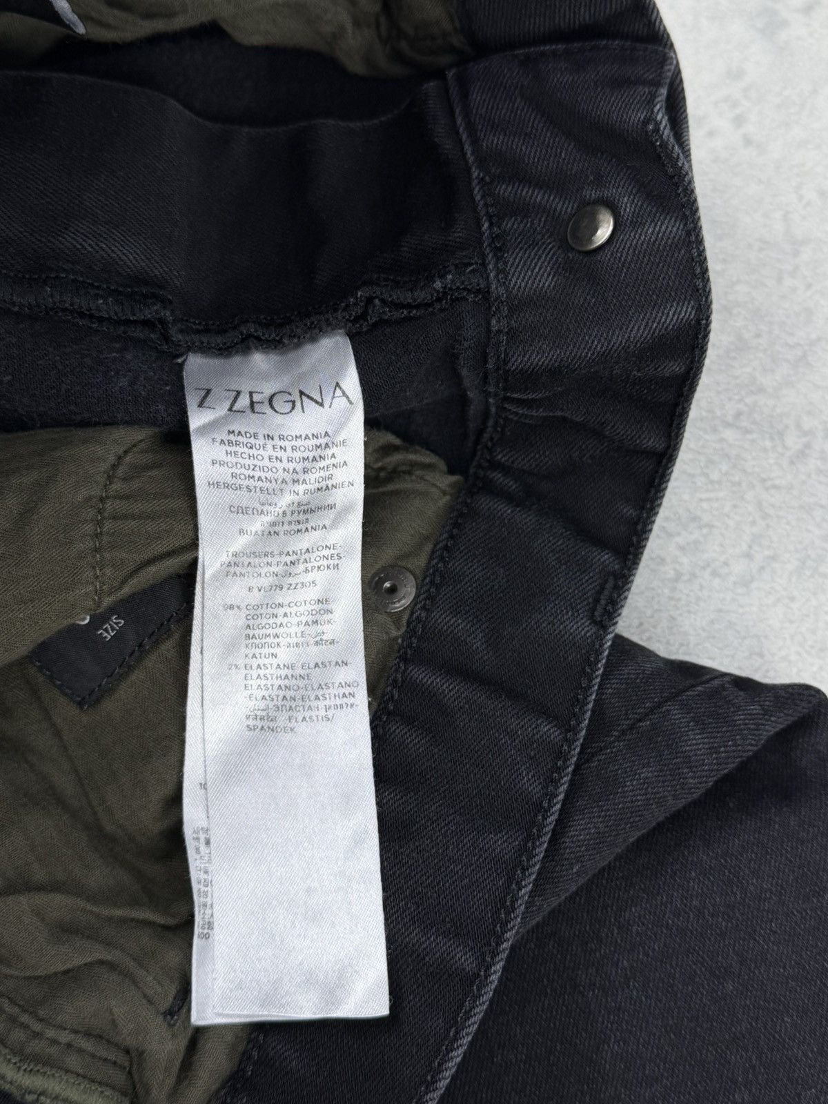 Z Zegna Z Zegna Straight Denim Jeans Slim Size 30 Size US 30 / EU 46 - 11 Thumbnail
