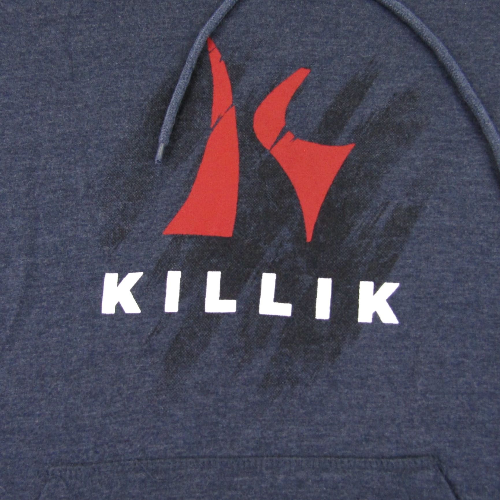 Vintage Killik Hoodie Mens Large Blue Pullover Sweatshirt Outdoor Hiking Size US L / EU 52-54 / 3 - 5 Thumbnail