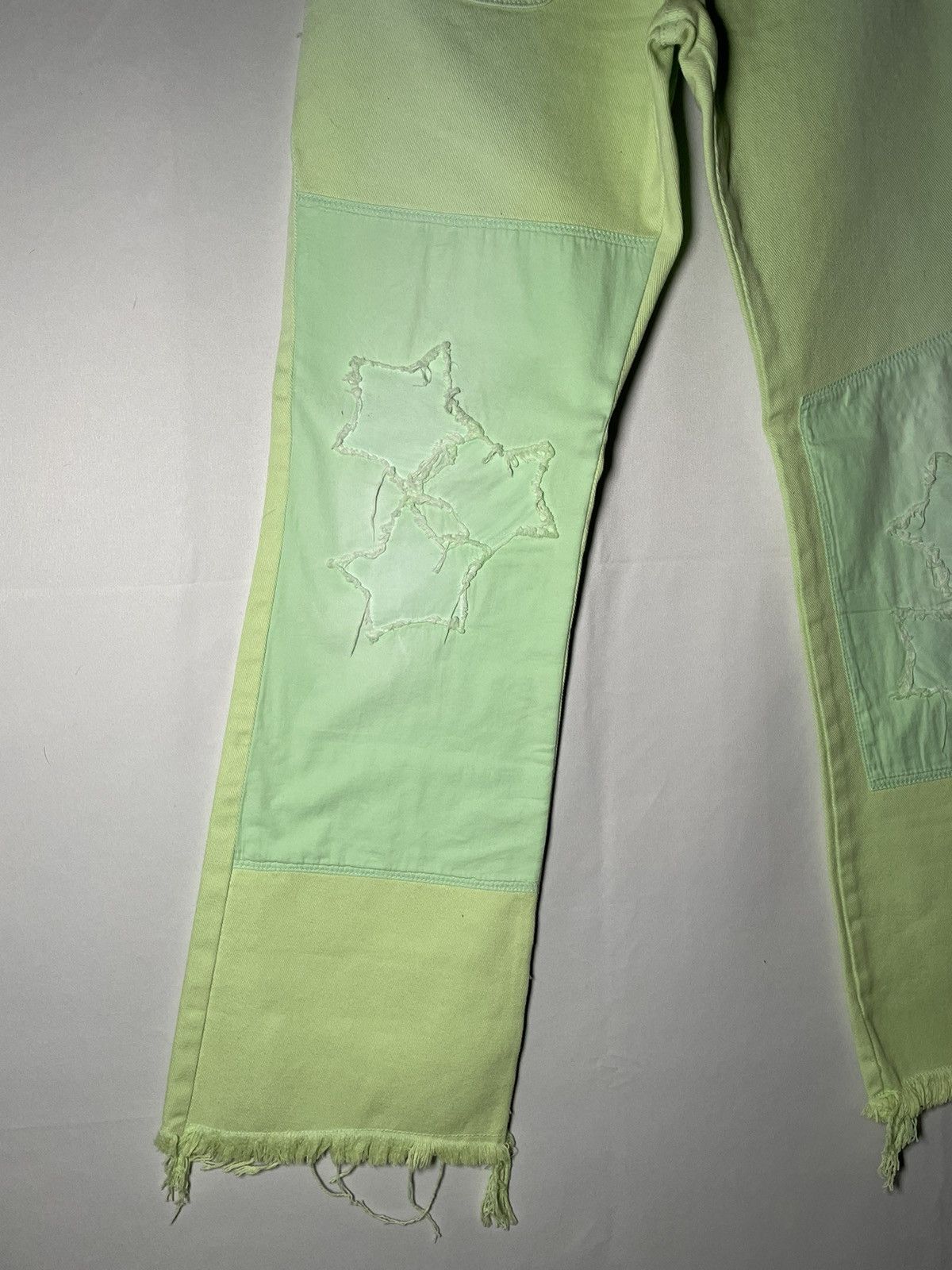 ERL ERL Suni Patchwork Flare Jeans Size US 30 / EU 46 - 4 Thumbnail