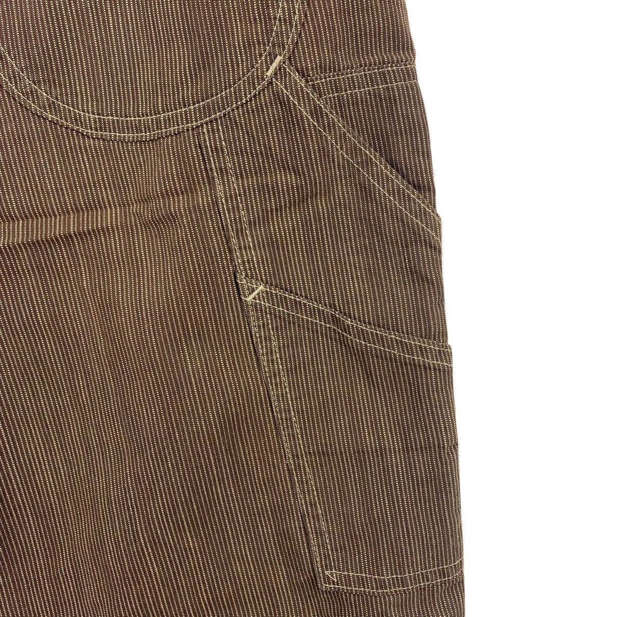 Supreme × Vintage Vintage SUPREME brown strip workpants USA made Size US 36 / EU 52 - 21 Thumbnail