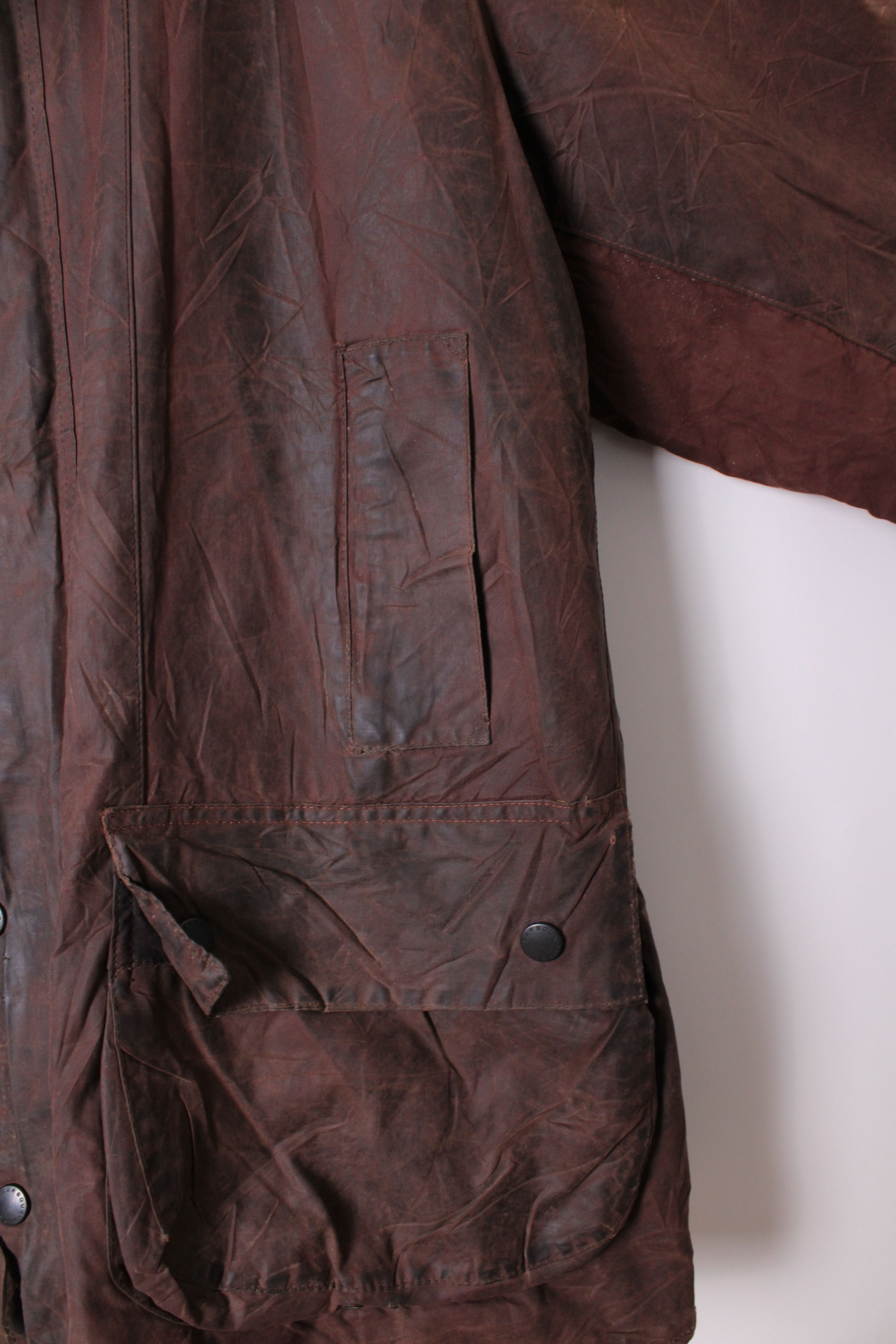Barbour Barbour Bedale Waxed Jacket Rustic Brown C48 Large XL Size US XXL / EU 58 / 5 - 6 Thumbnail