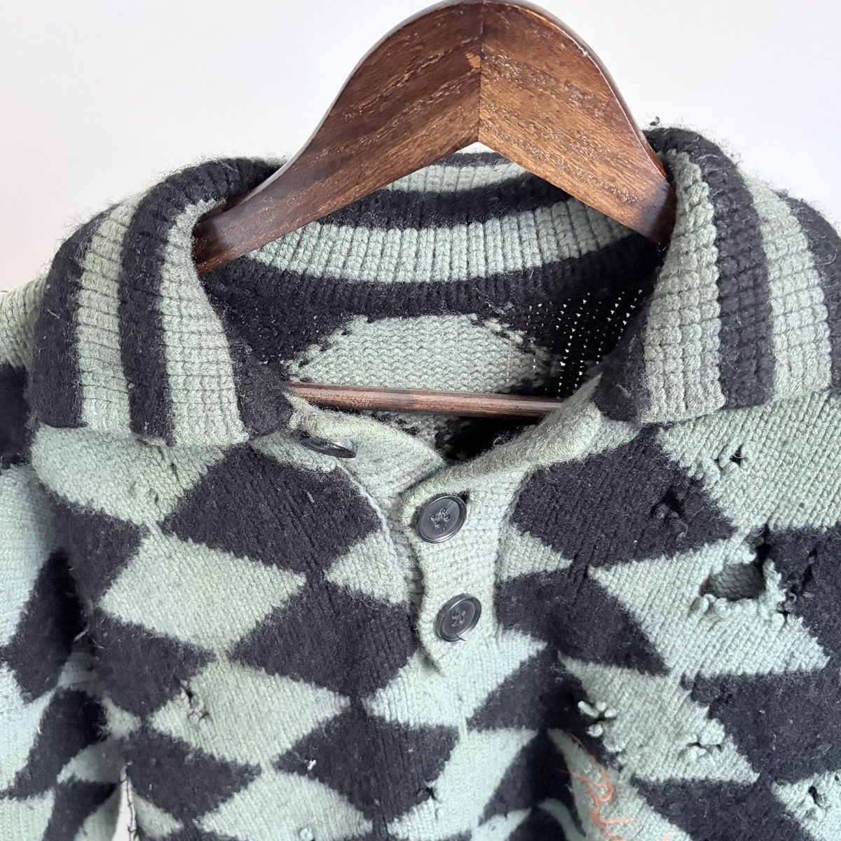 Rhude Rhude x McLaren Flag Checkered Sample Polo Sweater Size US M / EU 48-50 / 2 - 4 Thumbnail