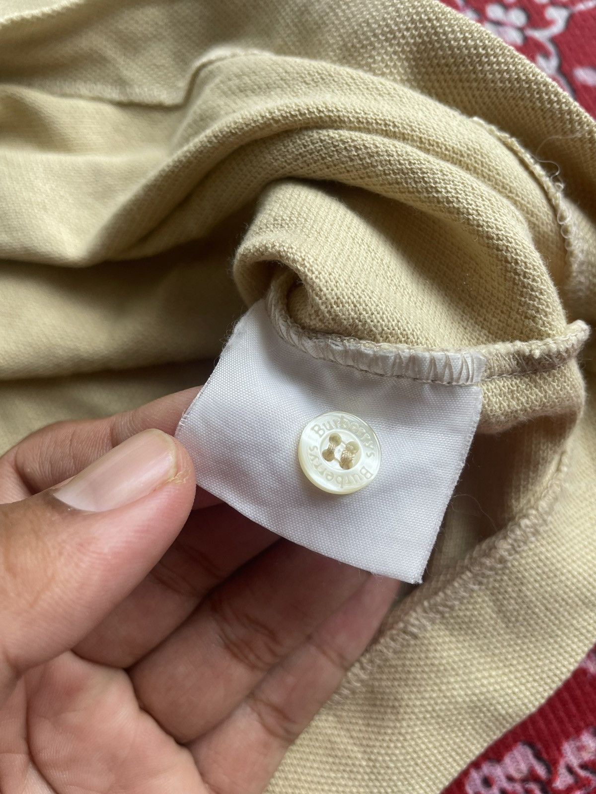 Burberry Vintage Burberrys Polo Shirt With Og Logo Size US M / EU 48-50 / 2 - 6 Thumbnail