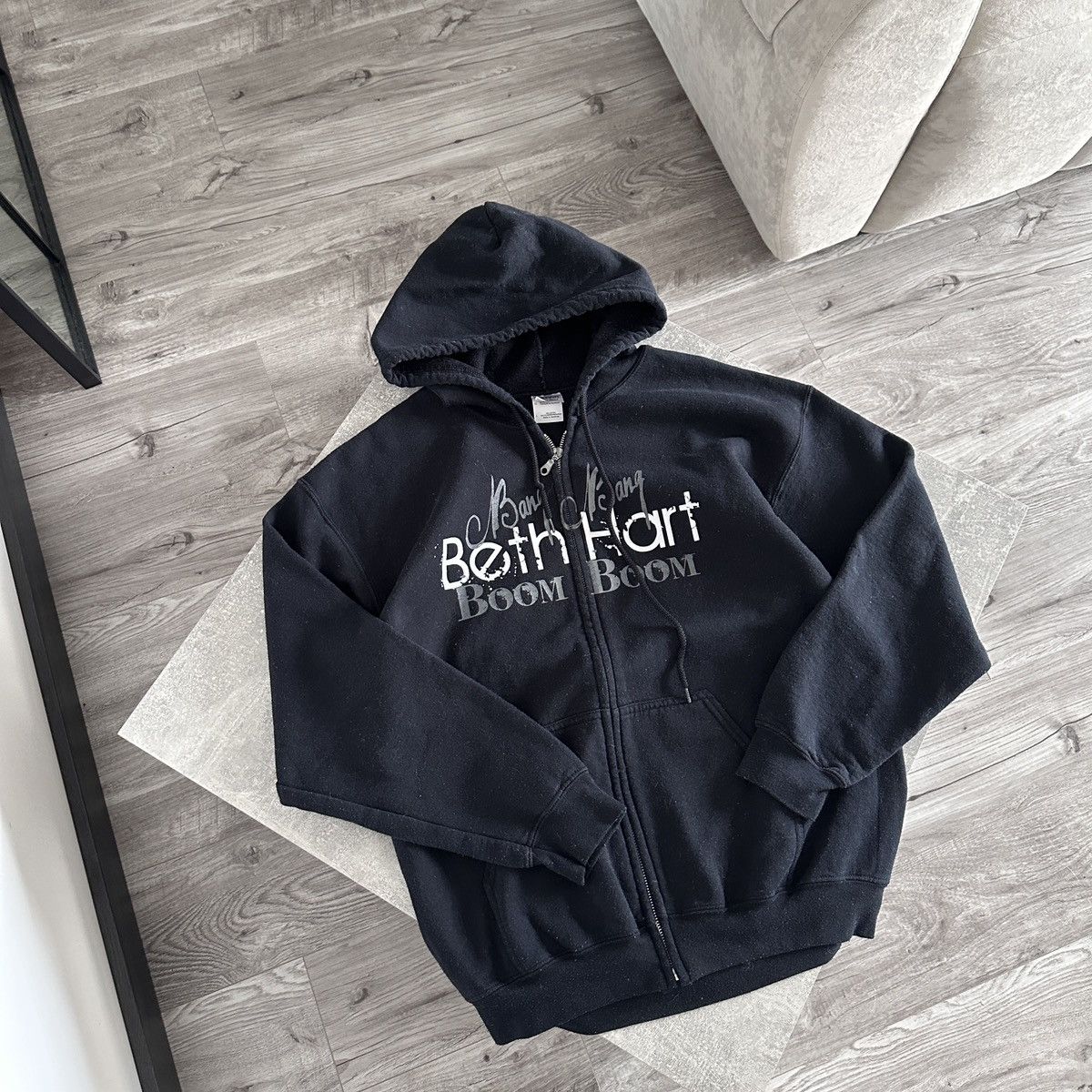 Band Tees Beth Hart Bang Bang Boom Boom promo album hoodie rare y2k pg Size US L / EU 52-54 / 3 - 3 Thumbnail