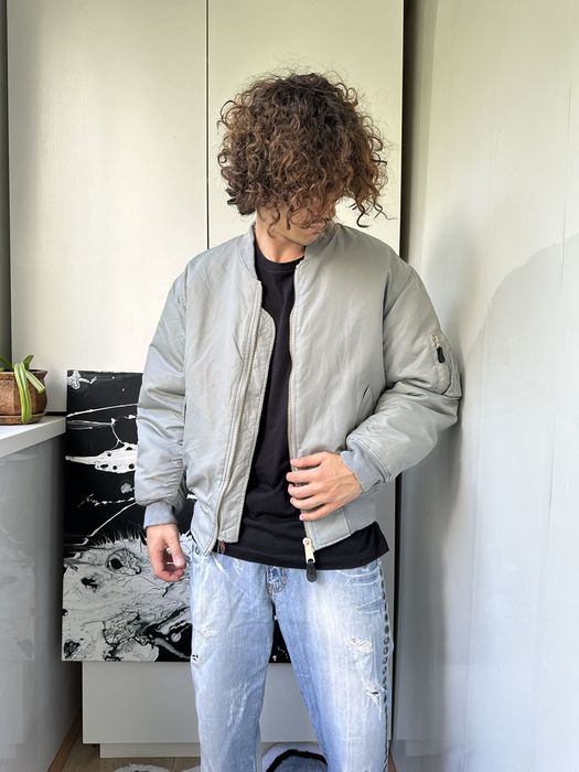 Vintage Vintage CWU Intermediate Bomber Jacket like MA 1 | Grailed