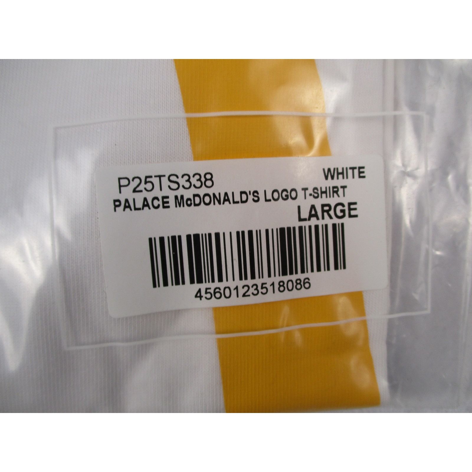Palace Palace x McDonald's Logo T-Shirt – White L New 1280 Size US L / EU 52-54 / 3 - 5 Thumbnail