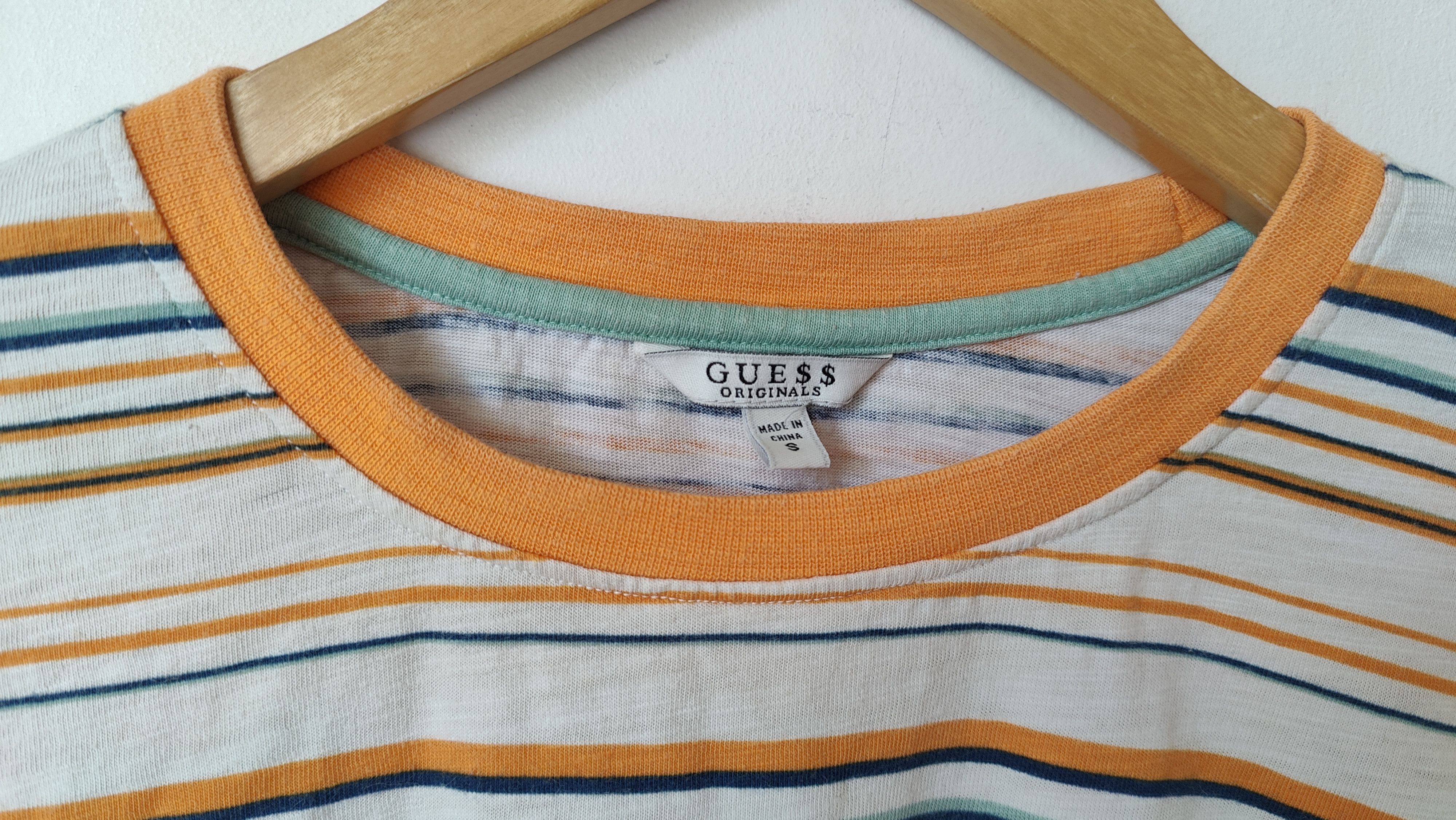 A$AP Rocky × Guess ASAP Rocky x Guess GUE$$ Striped Longsleeve Size US S / EU 44-46 / 1 - 3 Thumbnail