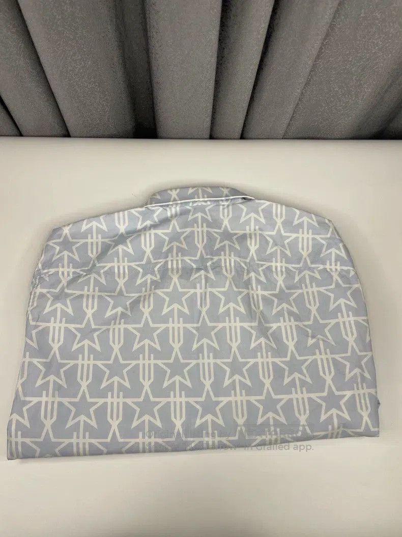 Givenchy Givenchy size 41 Navy Blue Five-Star Pattern Shirt Size US L / EU 52-54 / 3 - 2 Thumbnail