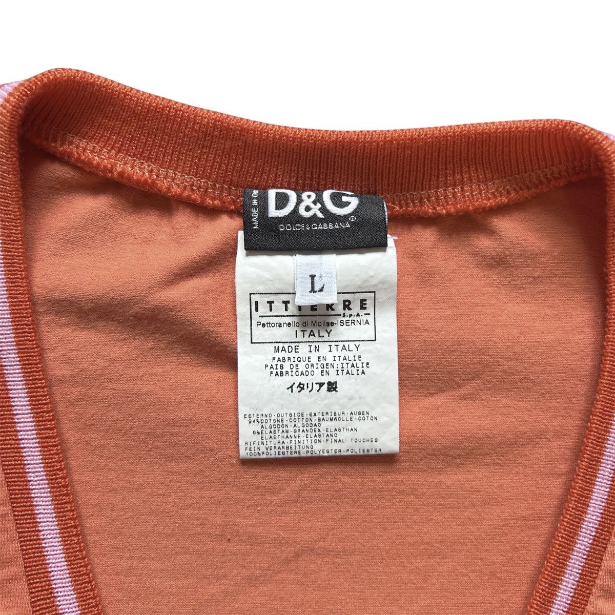 Dolce & Gabbana DOLCE GABBANA HEDONIST PRINT TOP blouse slogan 2000s y2k Size L / US 10 / IT 46 - 3 Thumbnail
