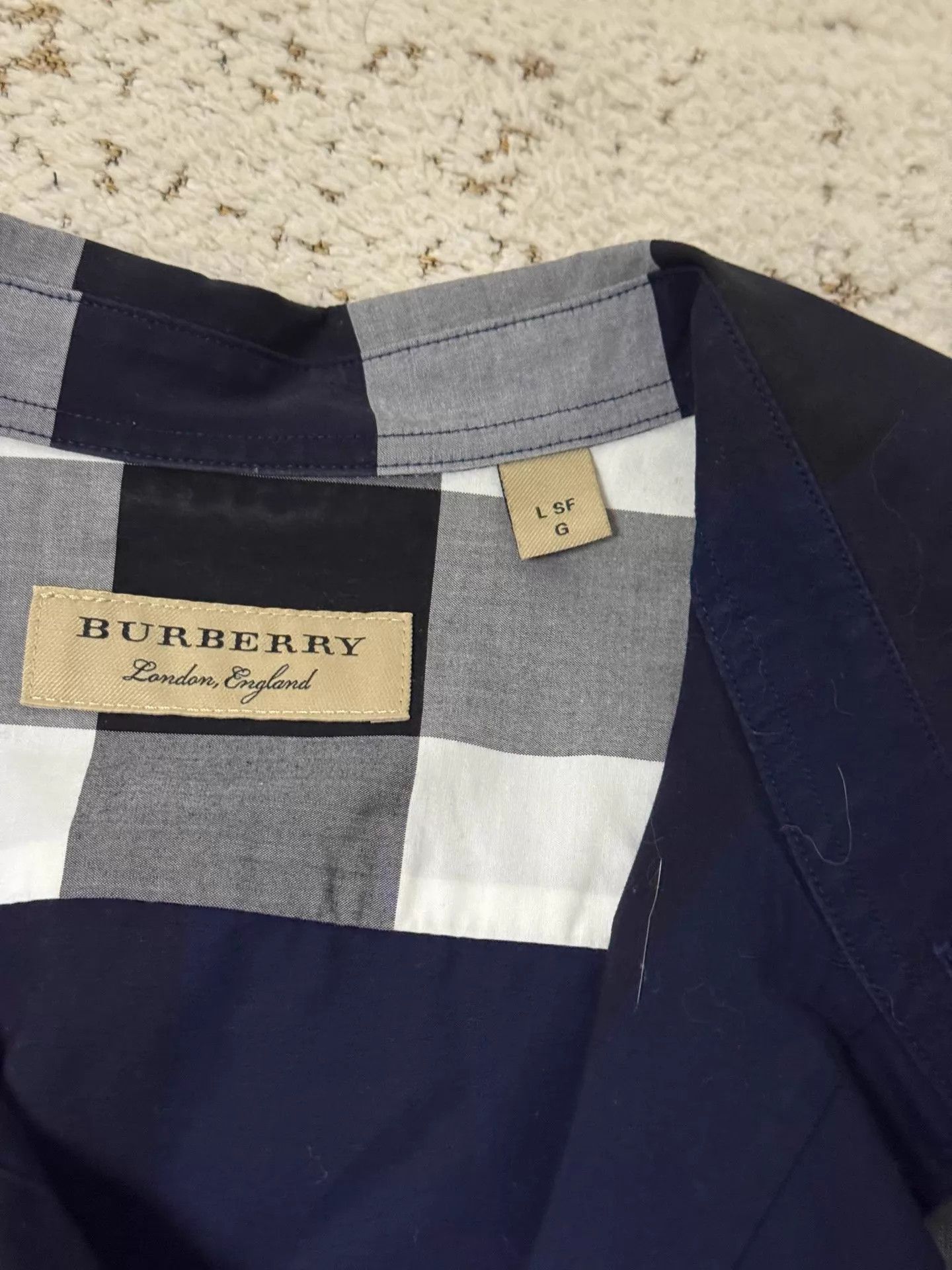 Burberry Burberry 99 New L Shirt Size US L / EU 52-54 / 3 - 2 Thumbnail