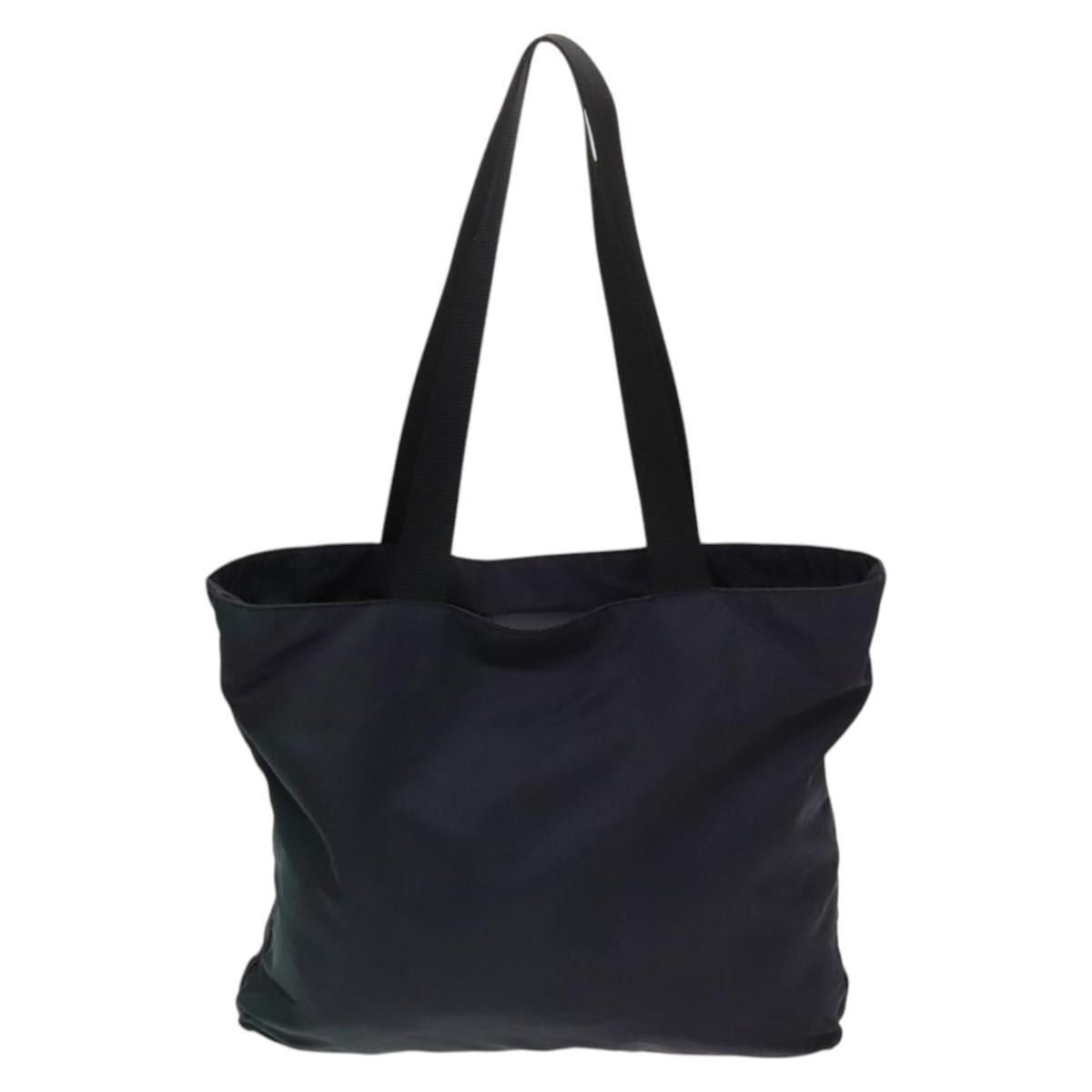 Prada PRADA Tote Bag Nylon Navy Silver Size ONE SIZE - 3 Thumbnail