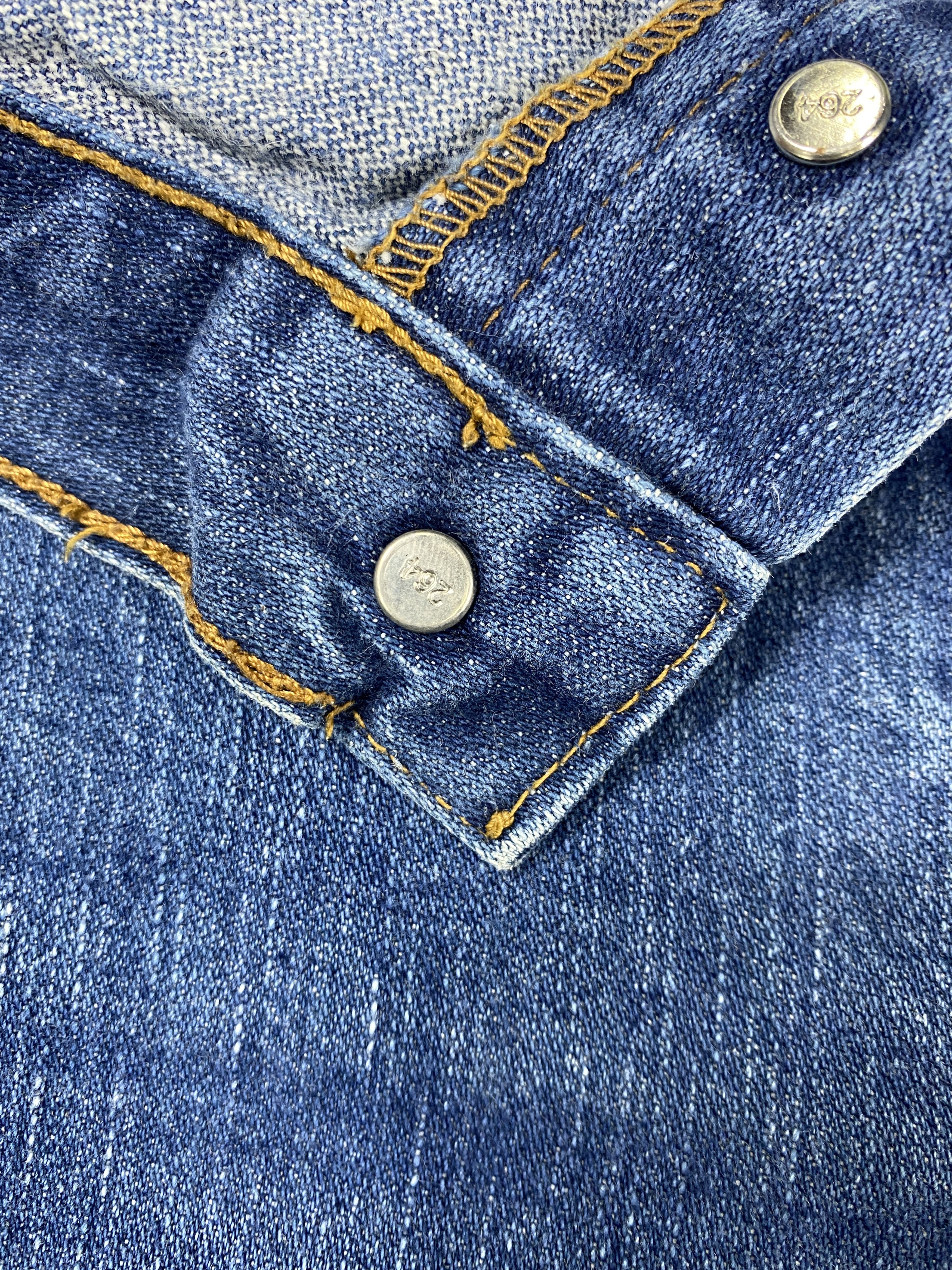 Levi's Blue Vintage Levi's 501 Jeans 37x29.5 Denim -JN2347 Size US 37 - 7 Thumbnail